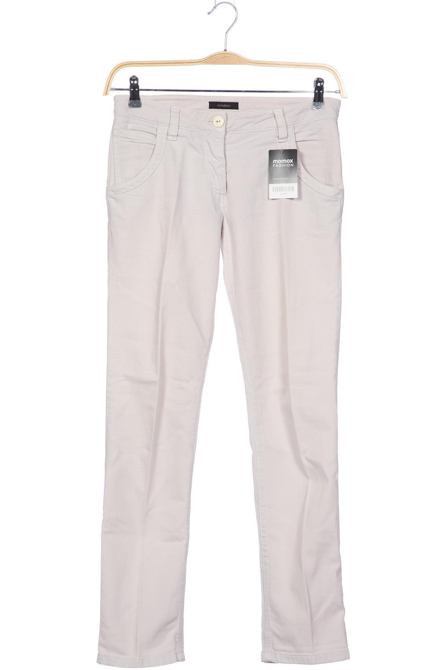 

windsor. Damen Stoffhose, beige, Gr. 34