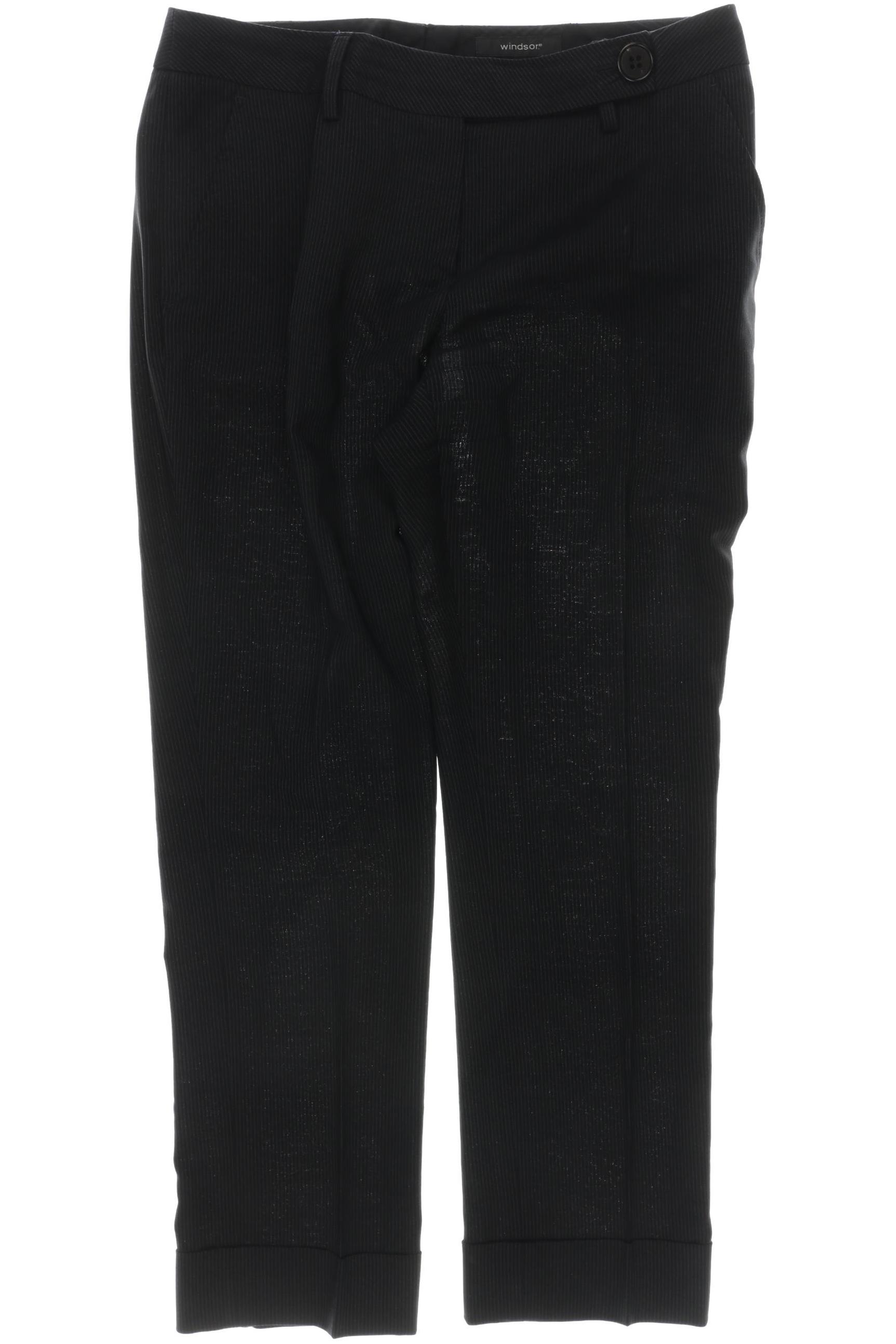 

windsor. Damen Stoffhose, schwarz, Gr. 36