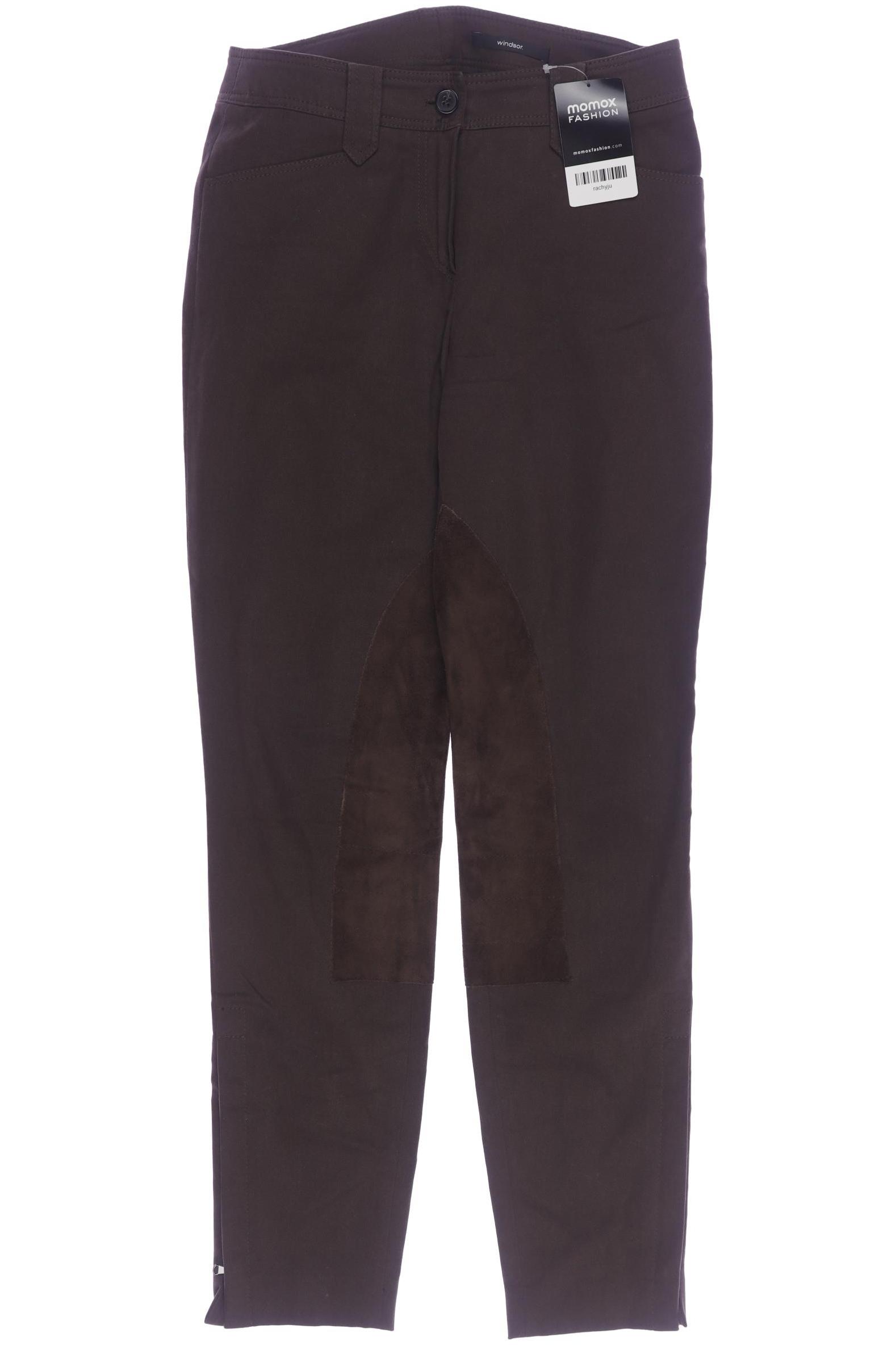 

windsor. Damen Stoffhose, braun, Gr. 34