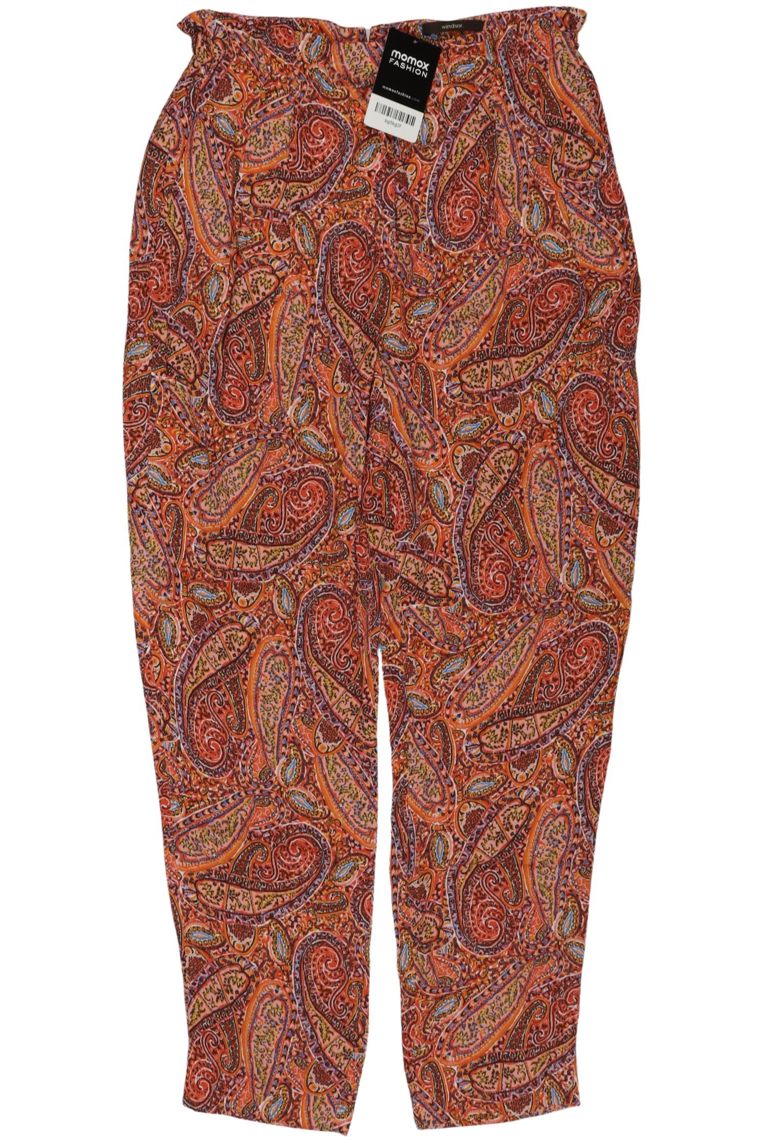 

windsor. Damen Stoffhose, orange, Gr. 34