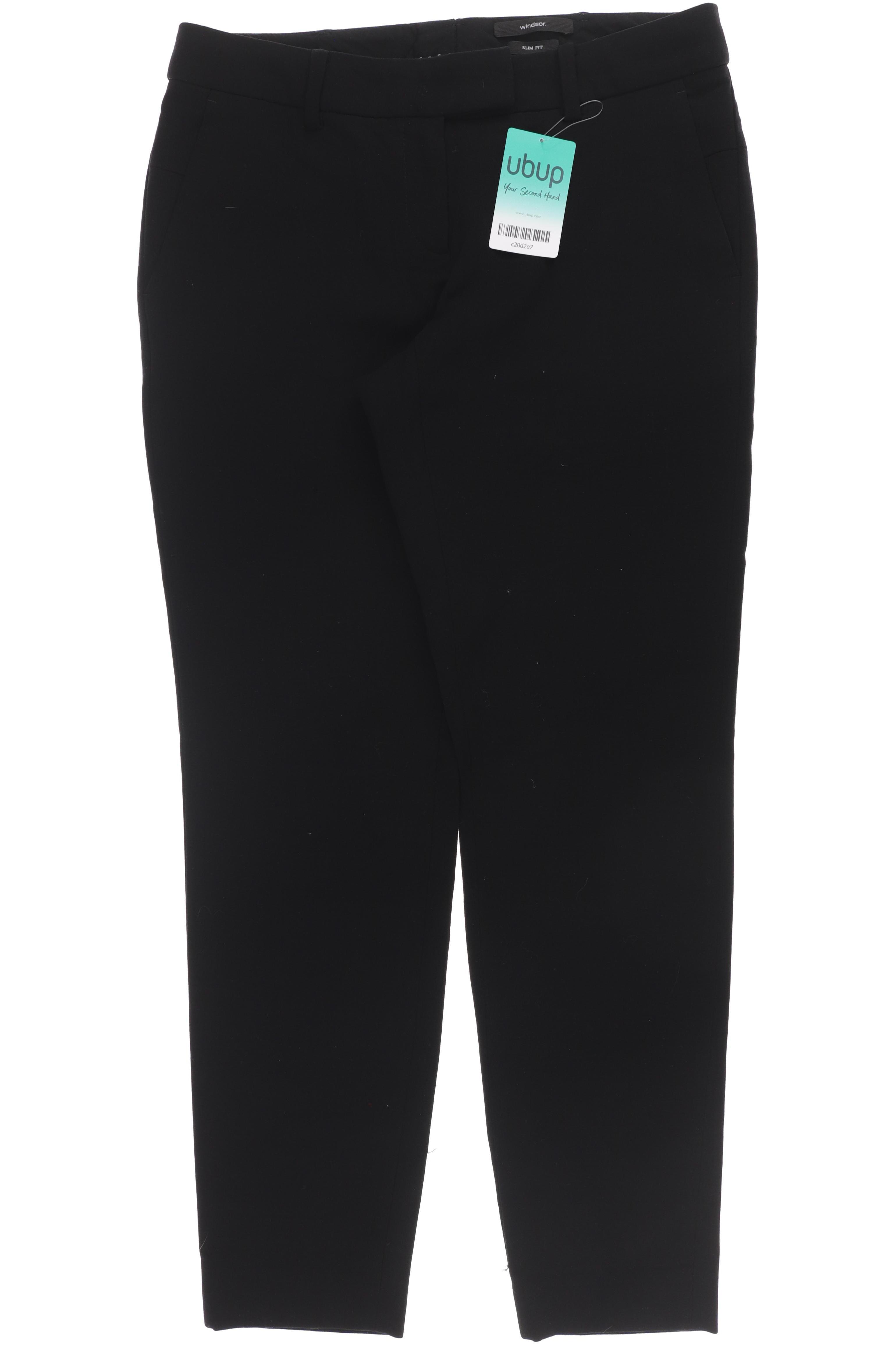 

windsor. Damen Stoffhose, schwarz, Gr. 36