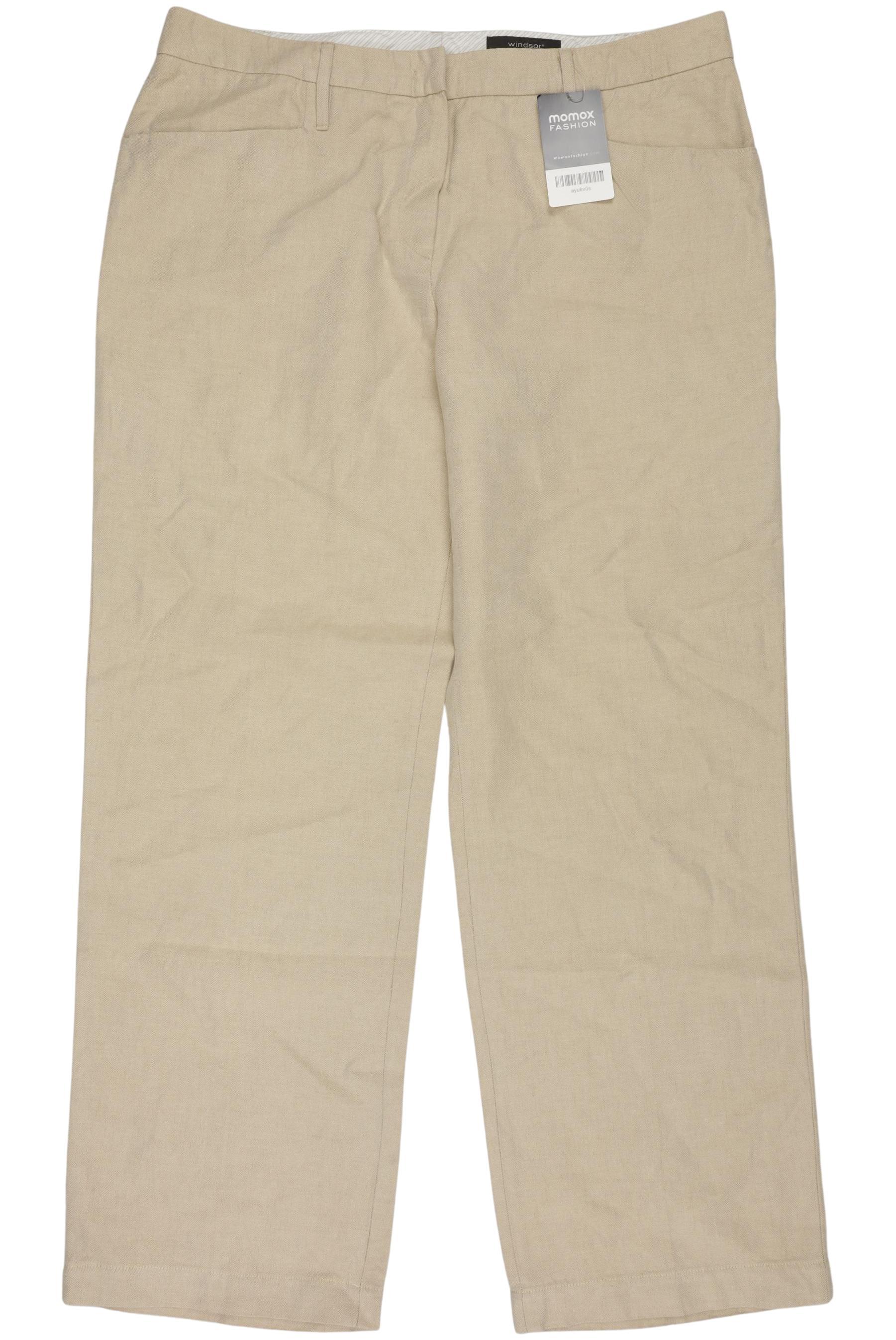 

windsor. Damen Stoffhose, beige, Gr. 42