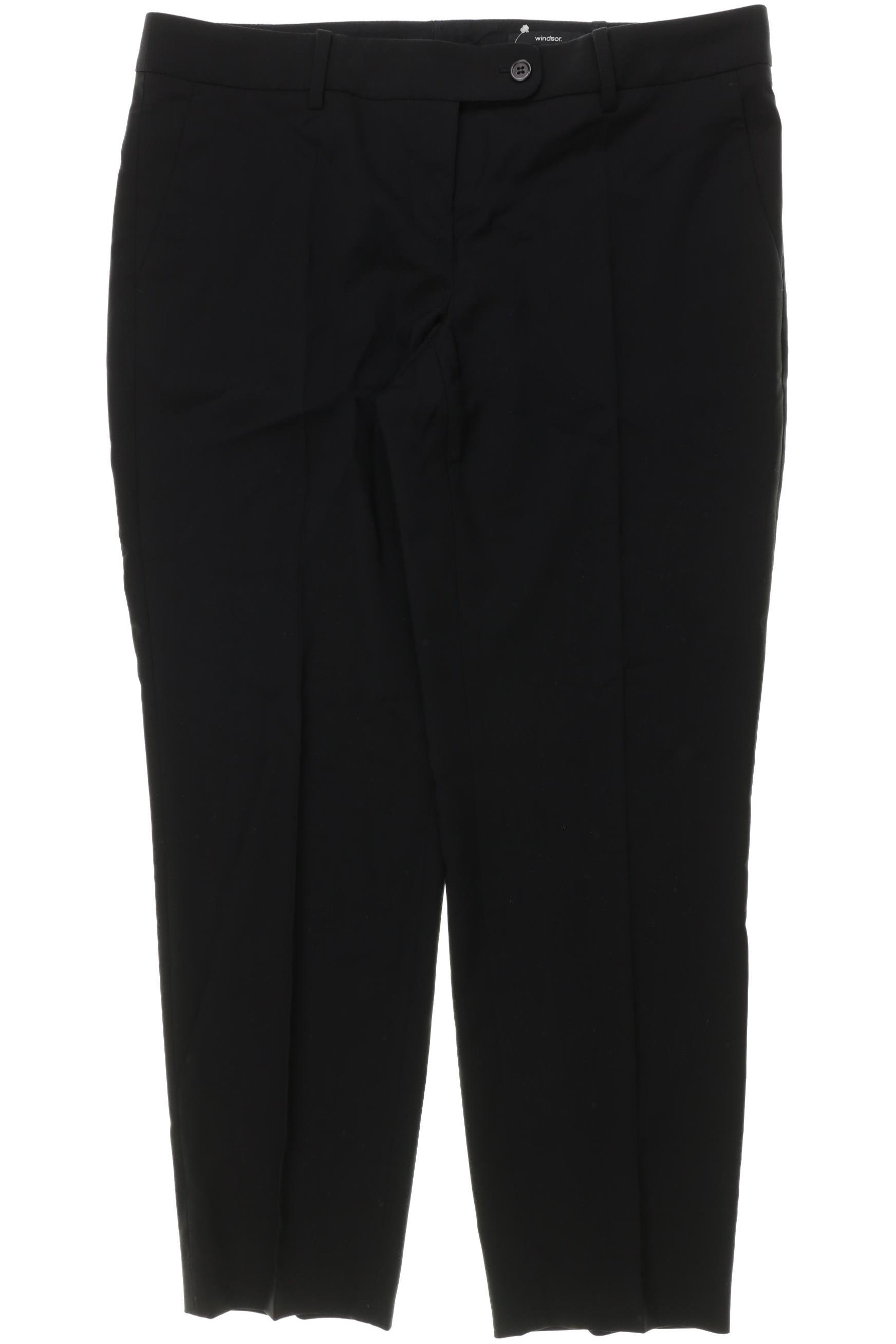 

windsor. Damen Stoffhose, schwarz, Gr. 40
