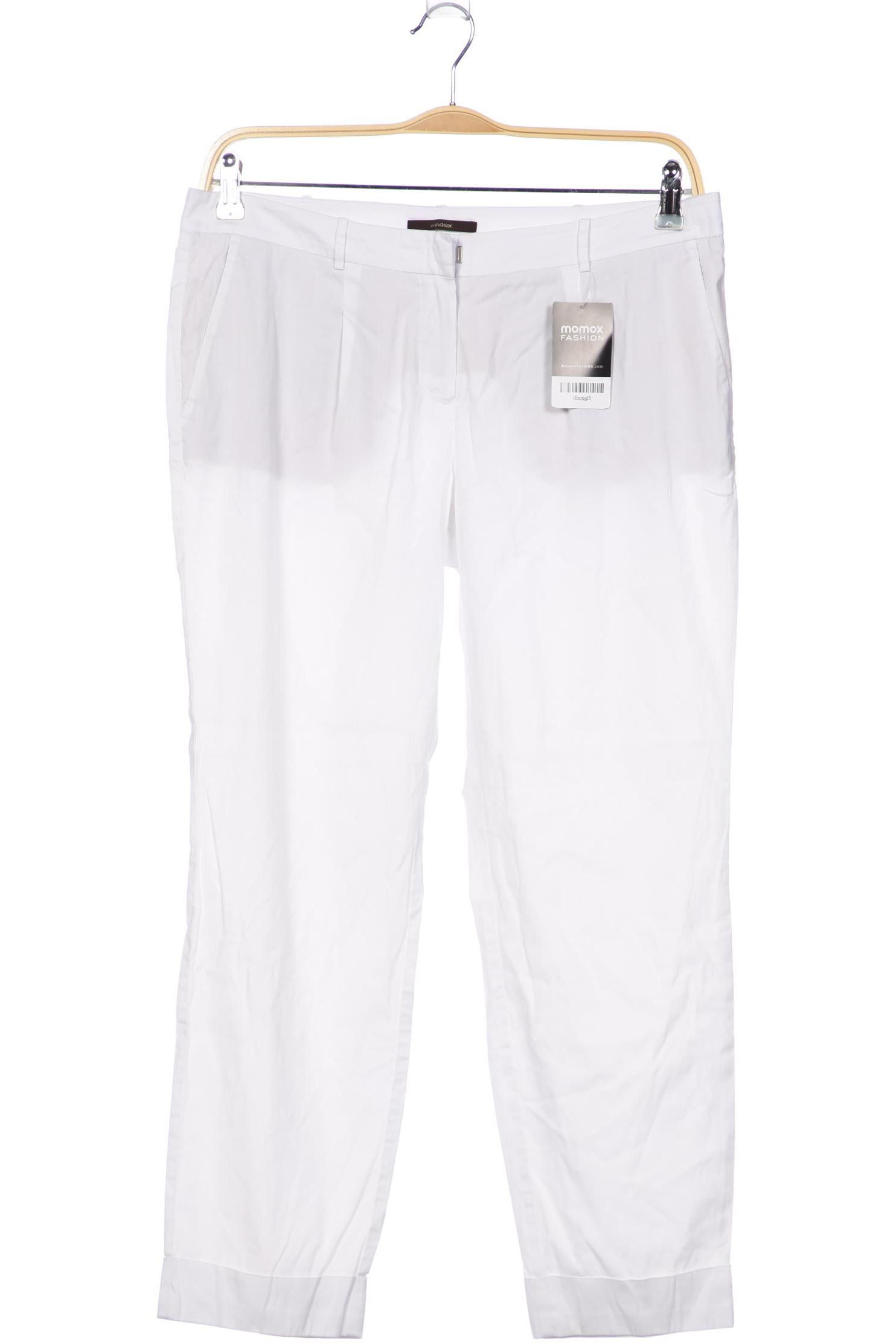 

windsor. Damen Stoffhose, weiß