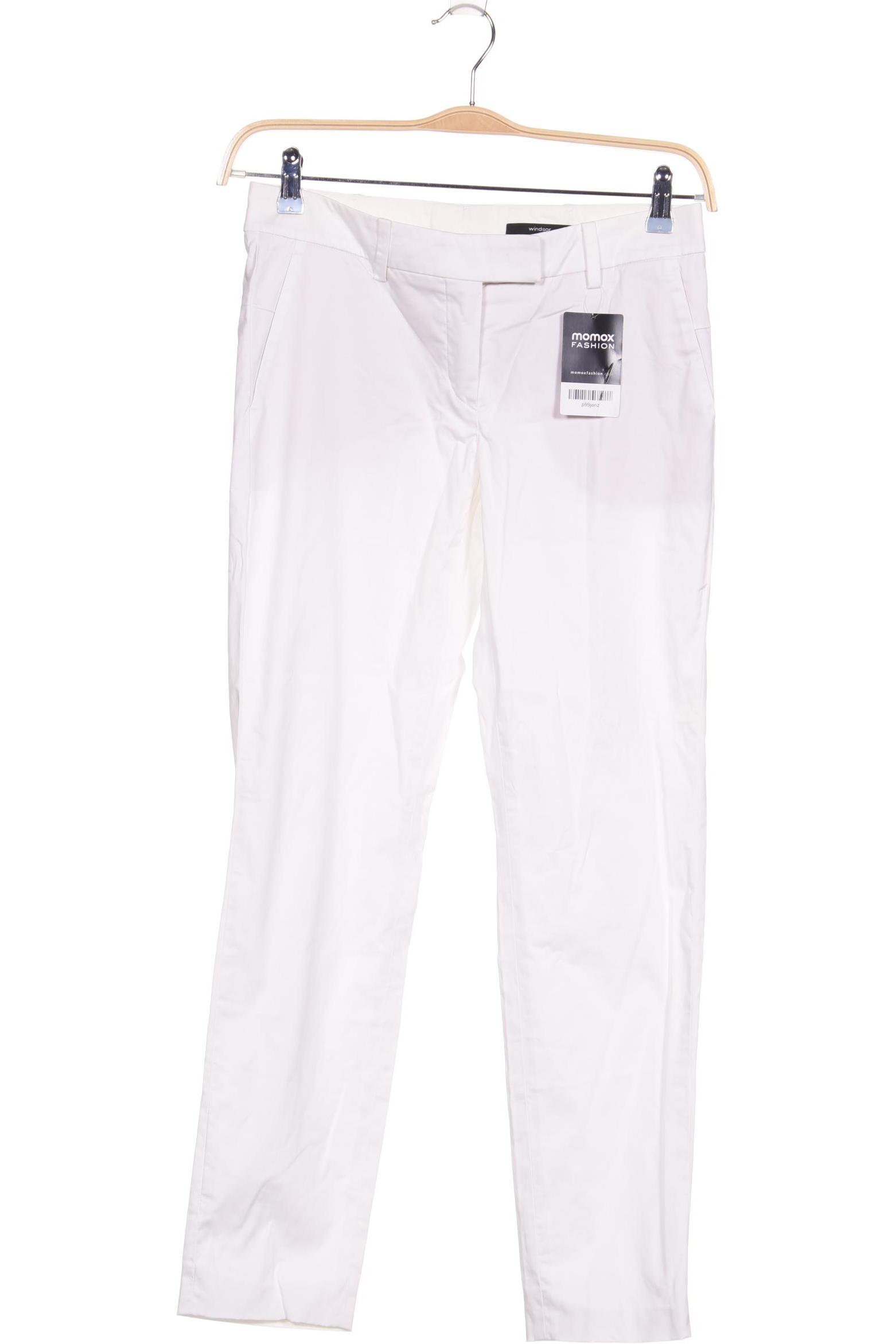 

windsor. Damen Stoffhose, weiß, Gr. 34
