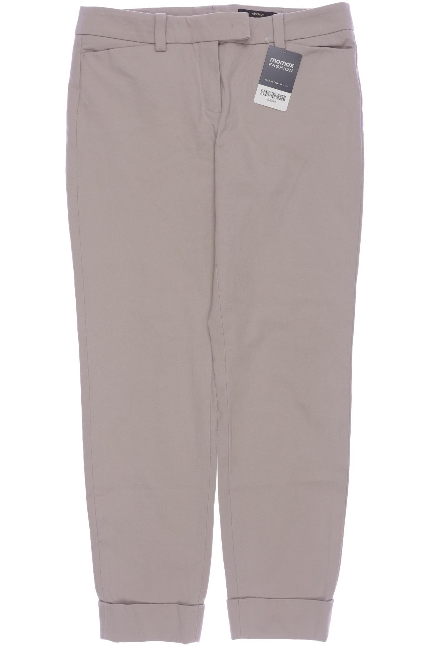 

windsor. Damen Stoffhose, beige, Gr. 38