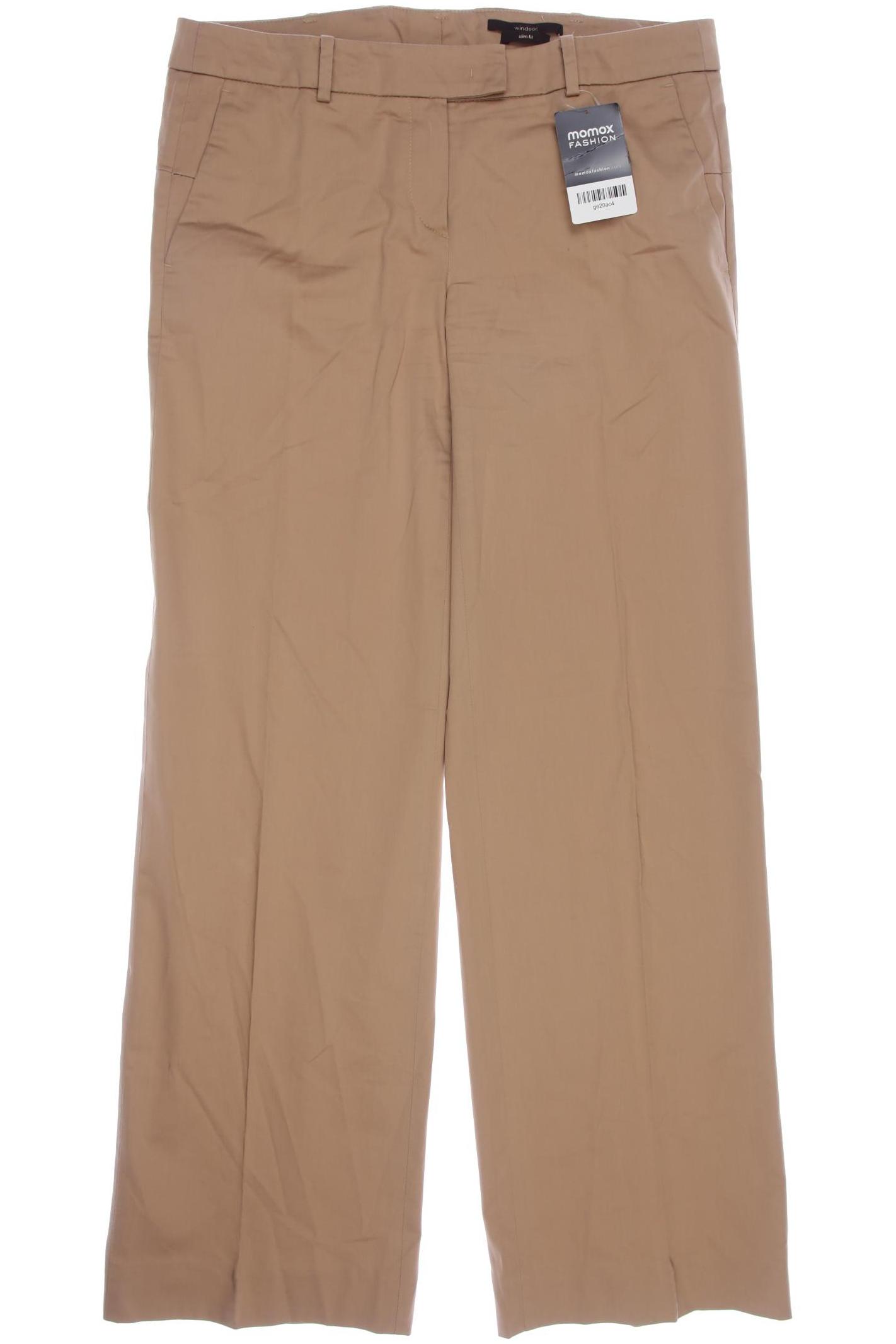 

windsor. Damen Stoffhose, beige, Gr. 38