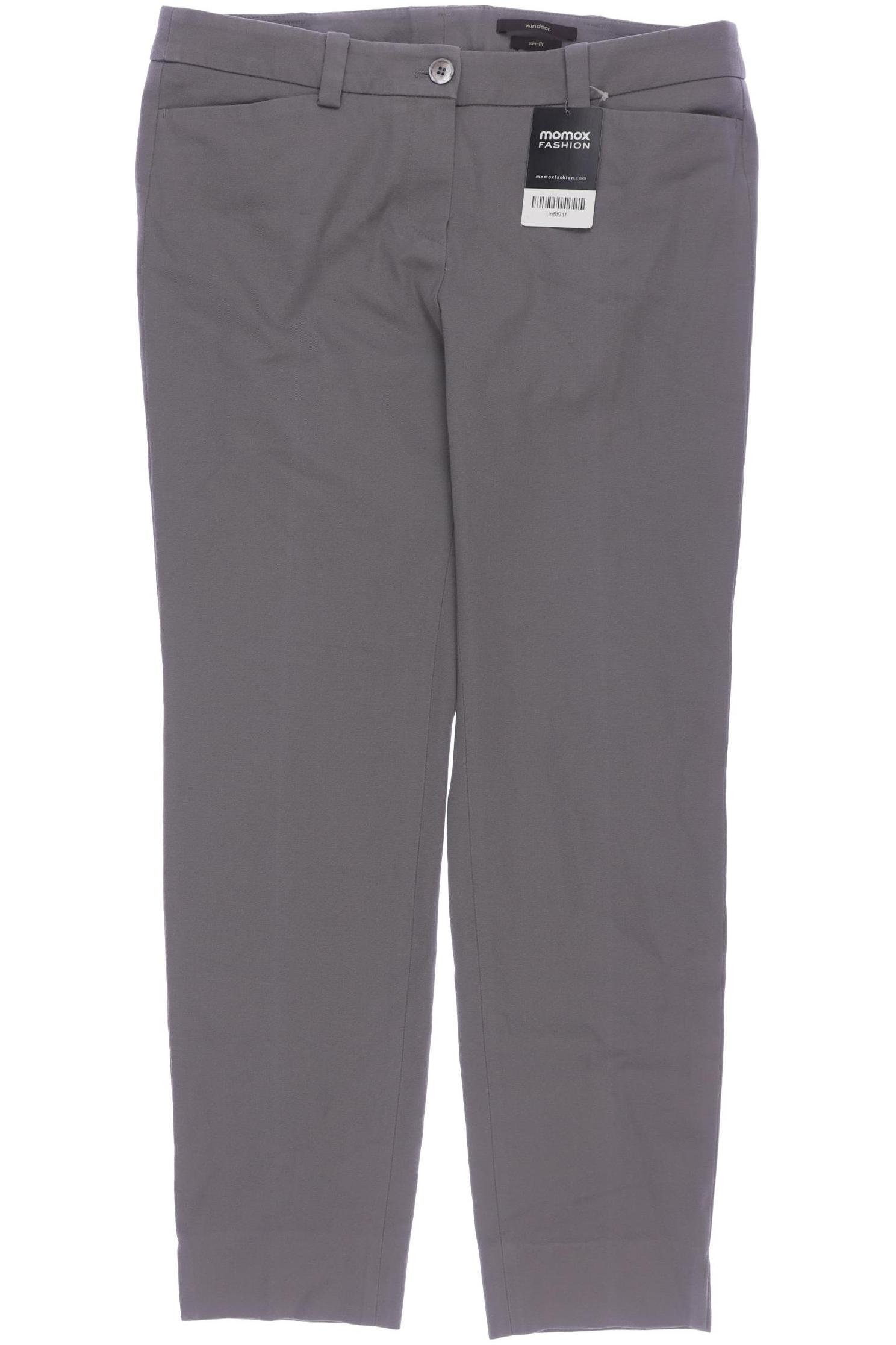 

windsor. Damen Stoffhose, grau, Gr. 38