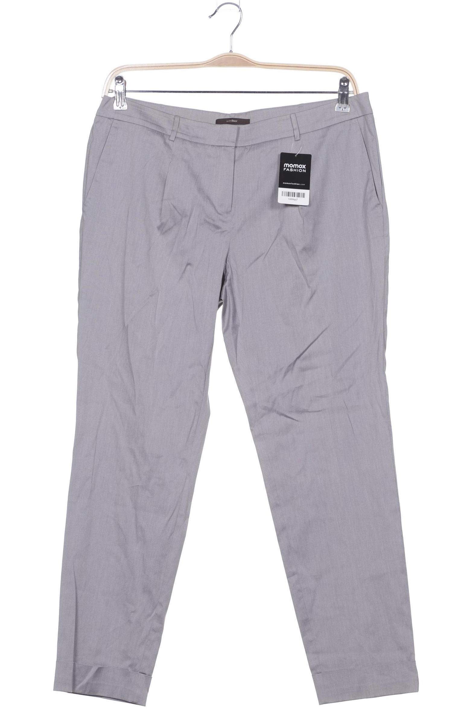 

windsor. Damen Stoffhose, grau, Gr. 42
