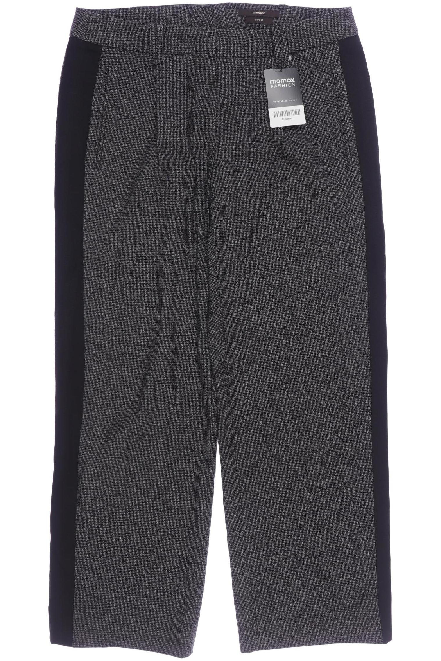 

windsor. Damen Stoffhose, grau, Gr. 36