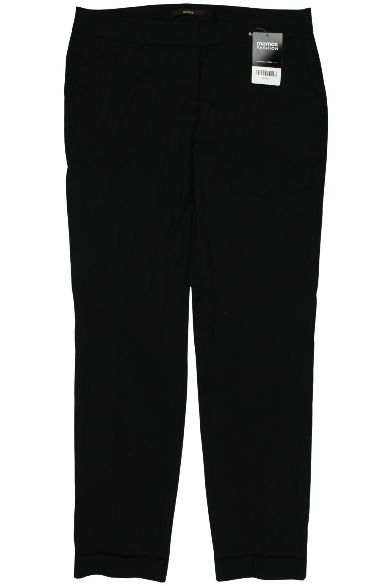 

windsor. Damen Stoffhose, schwarz, Gr. 36
