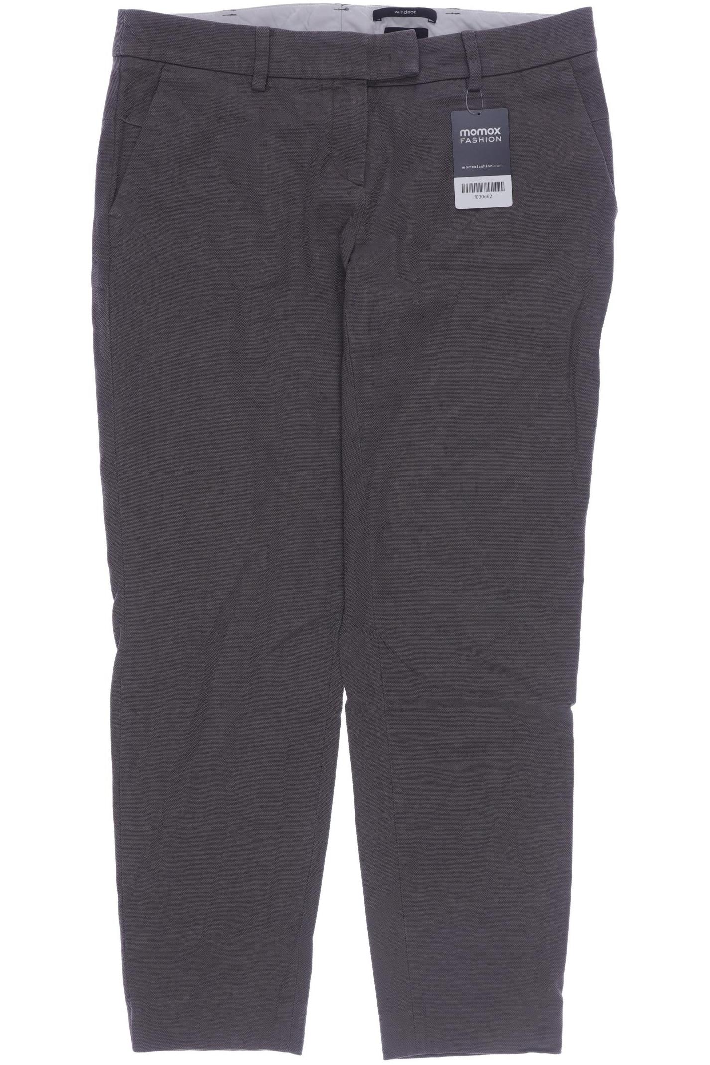 

windsor. Damen Stoffhose, grau, Gr. 38