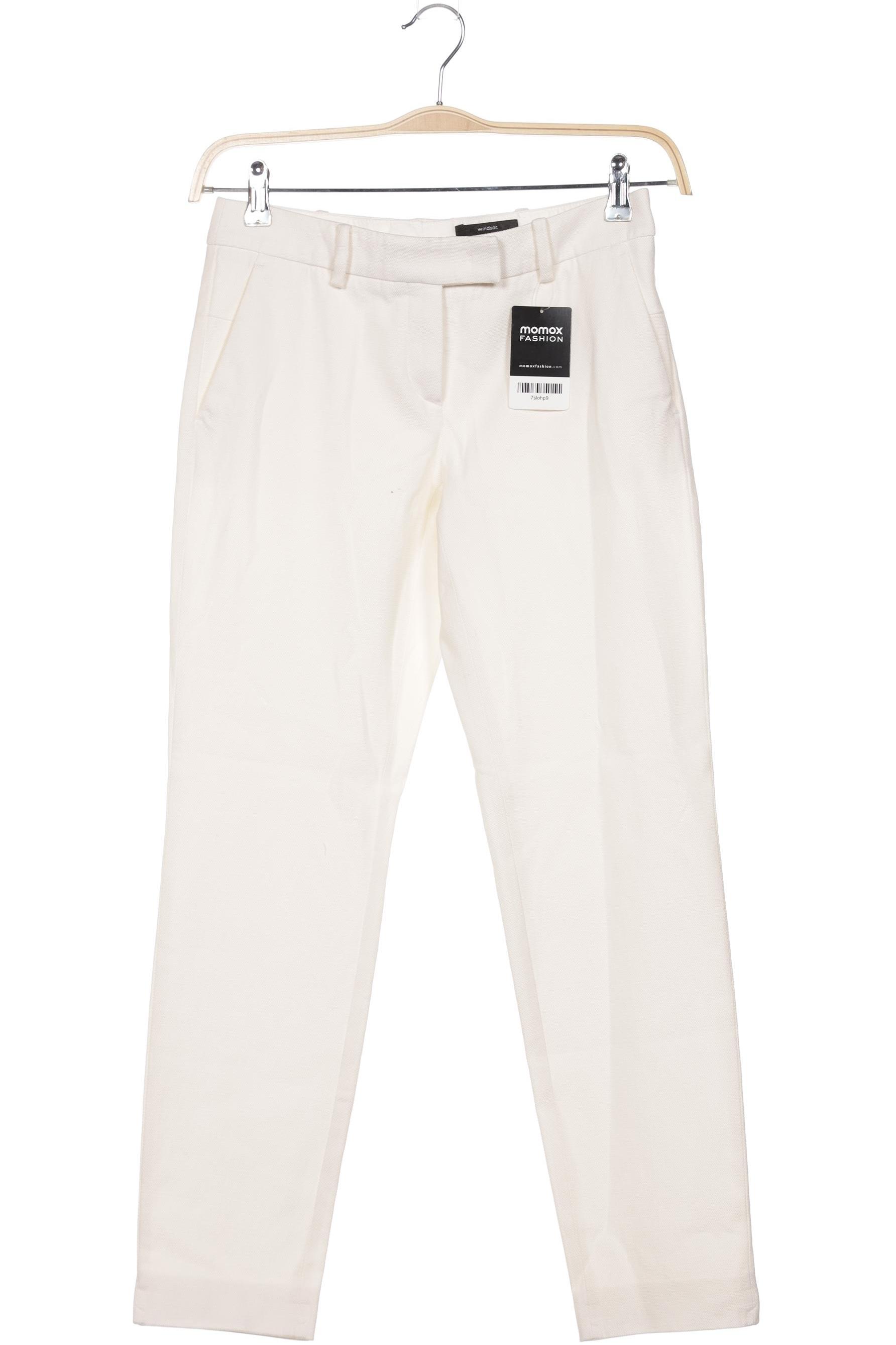 

windsor. Damen Stoffhose, weiß, Gr. 34