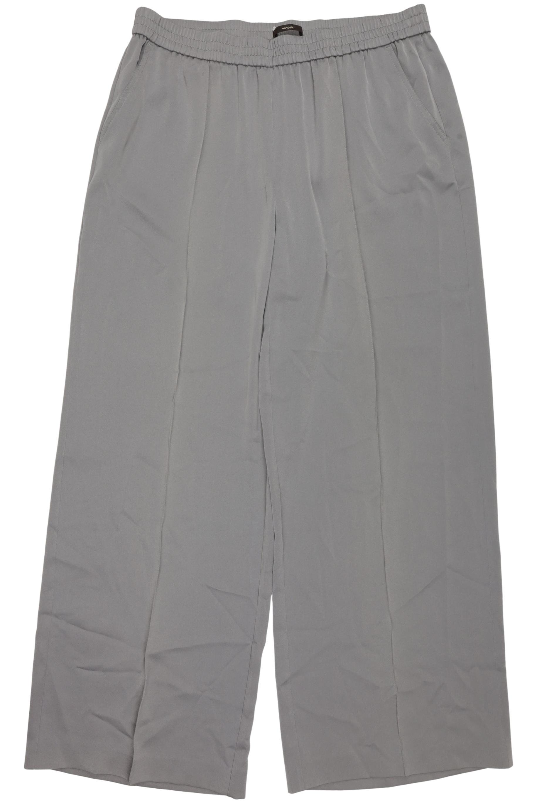 

windsor. Damen Stoffhose, grau, Gr. 44