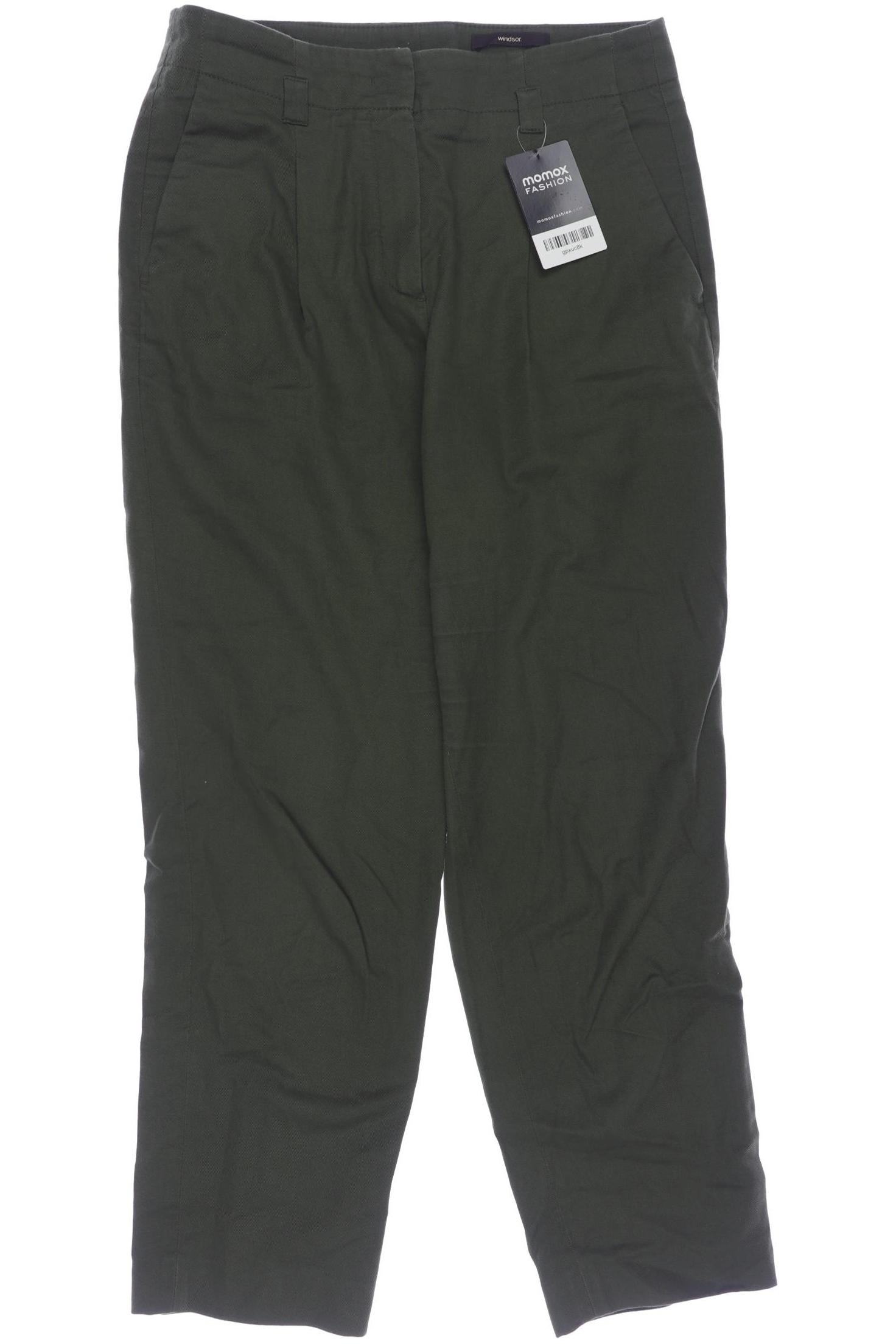 

windsor. Damen Stoffhose, grün, Gr. 34