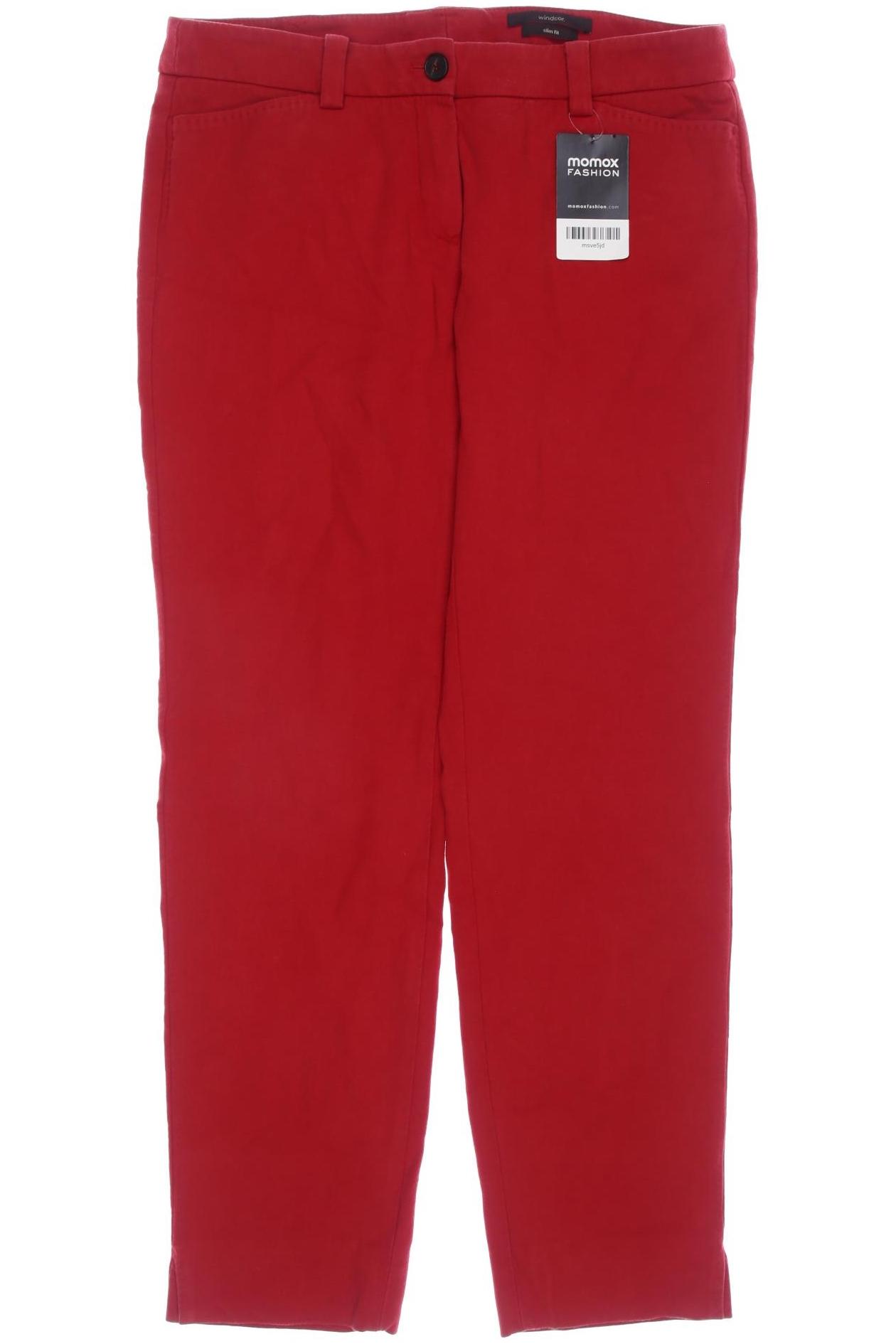 

windsor. Damen Stoffhose, rot, Gr. 36