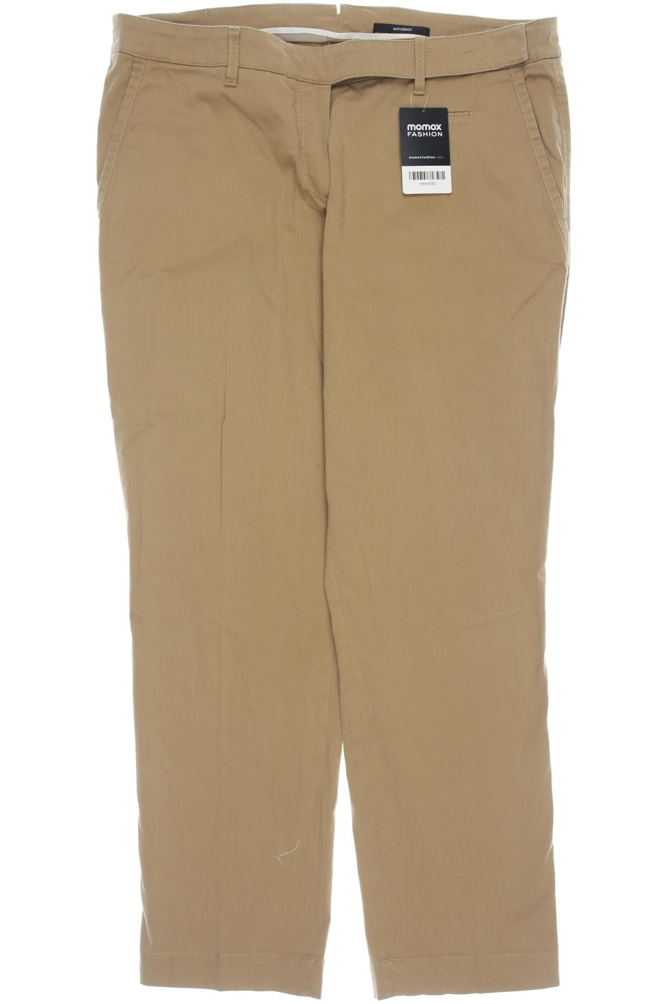 

windsor. Damen Stoffhose, beige, Gr. 42