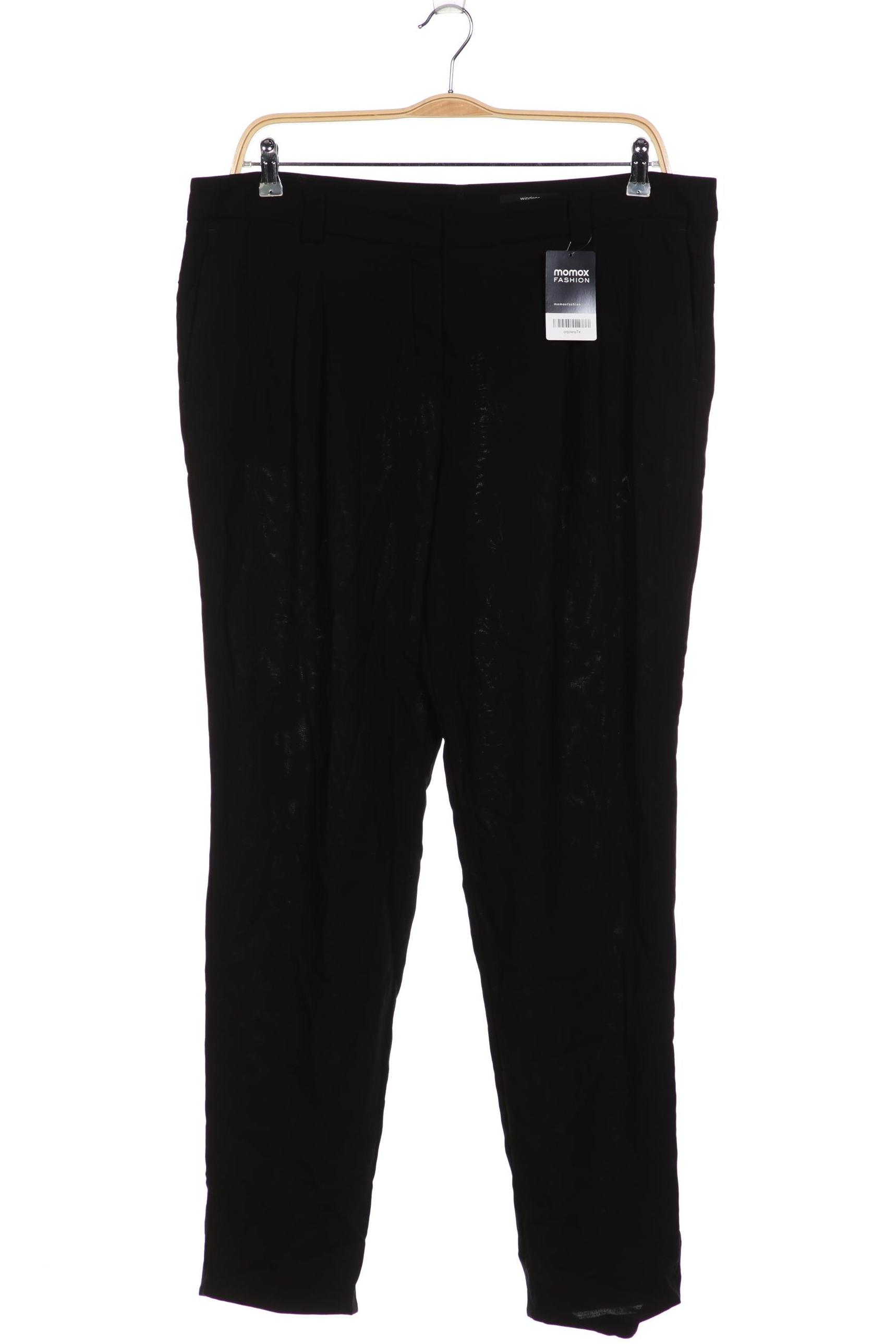 

windsor. Damen Stoffhose, schwarz, Gr. 46