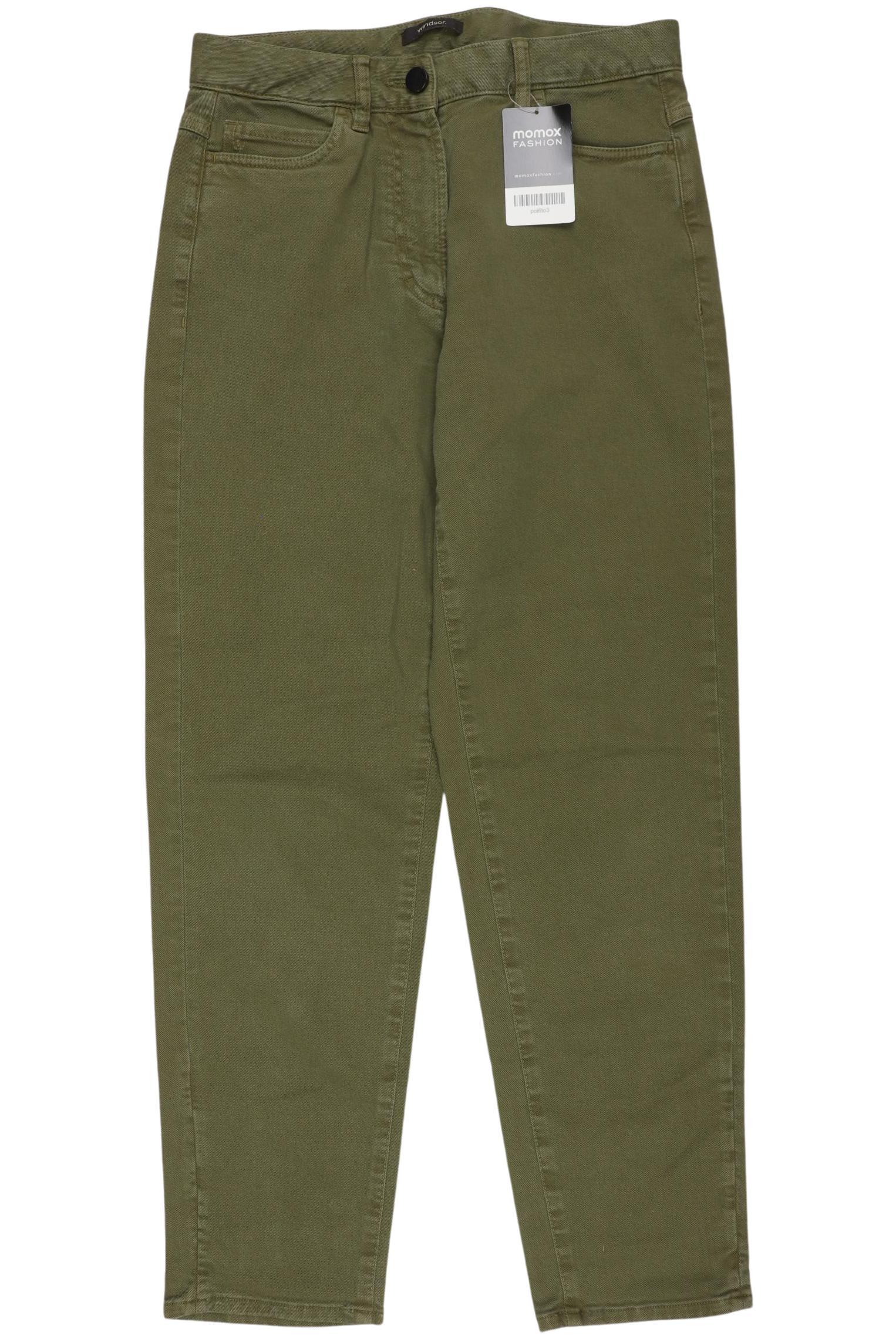 

windsor. Damen Stoffhose, grün, Gr. 34