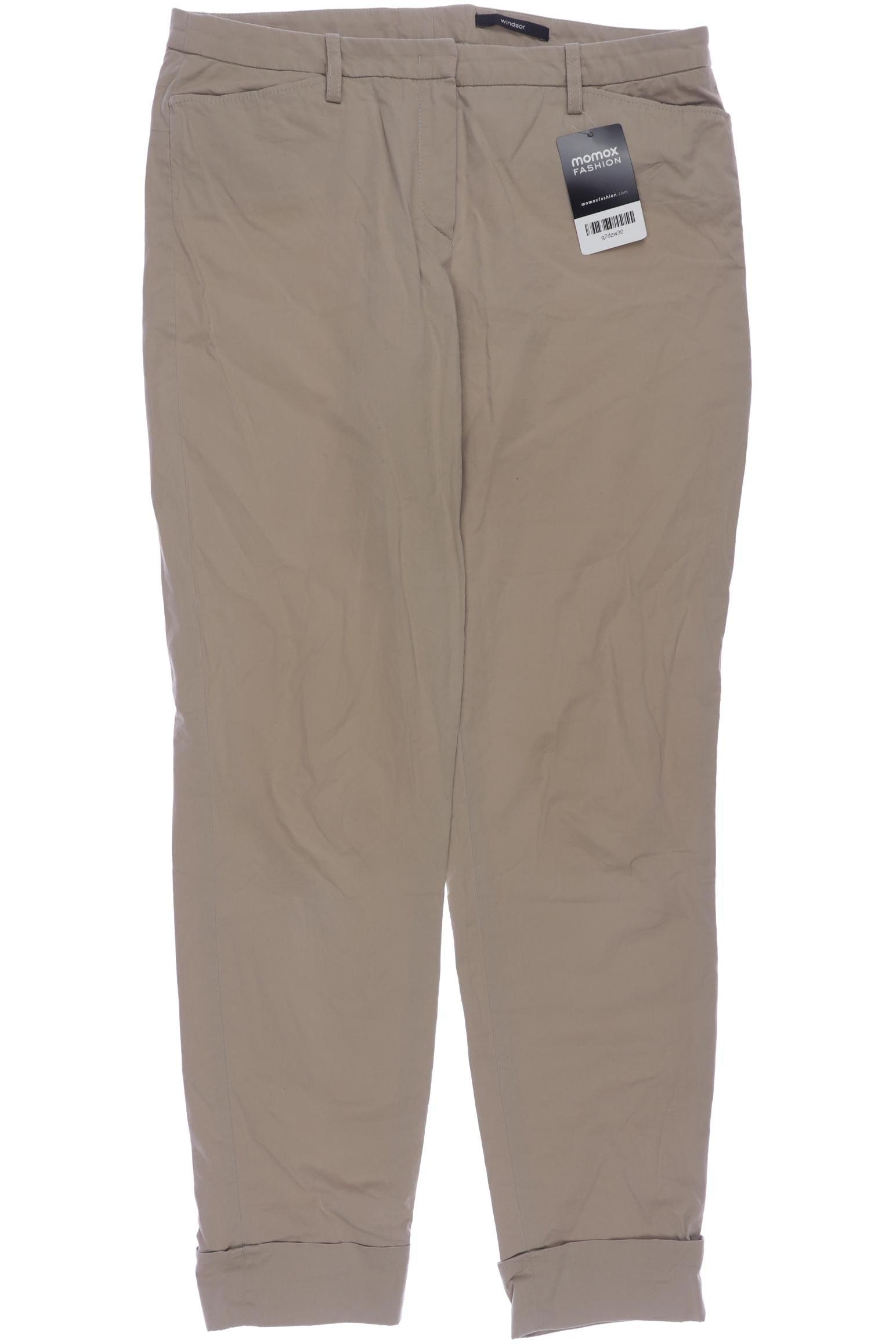 

windsor. Damen Stoffhose, beige, Gr. 40