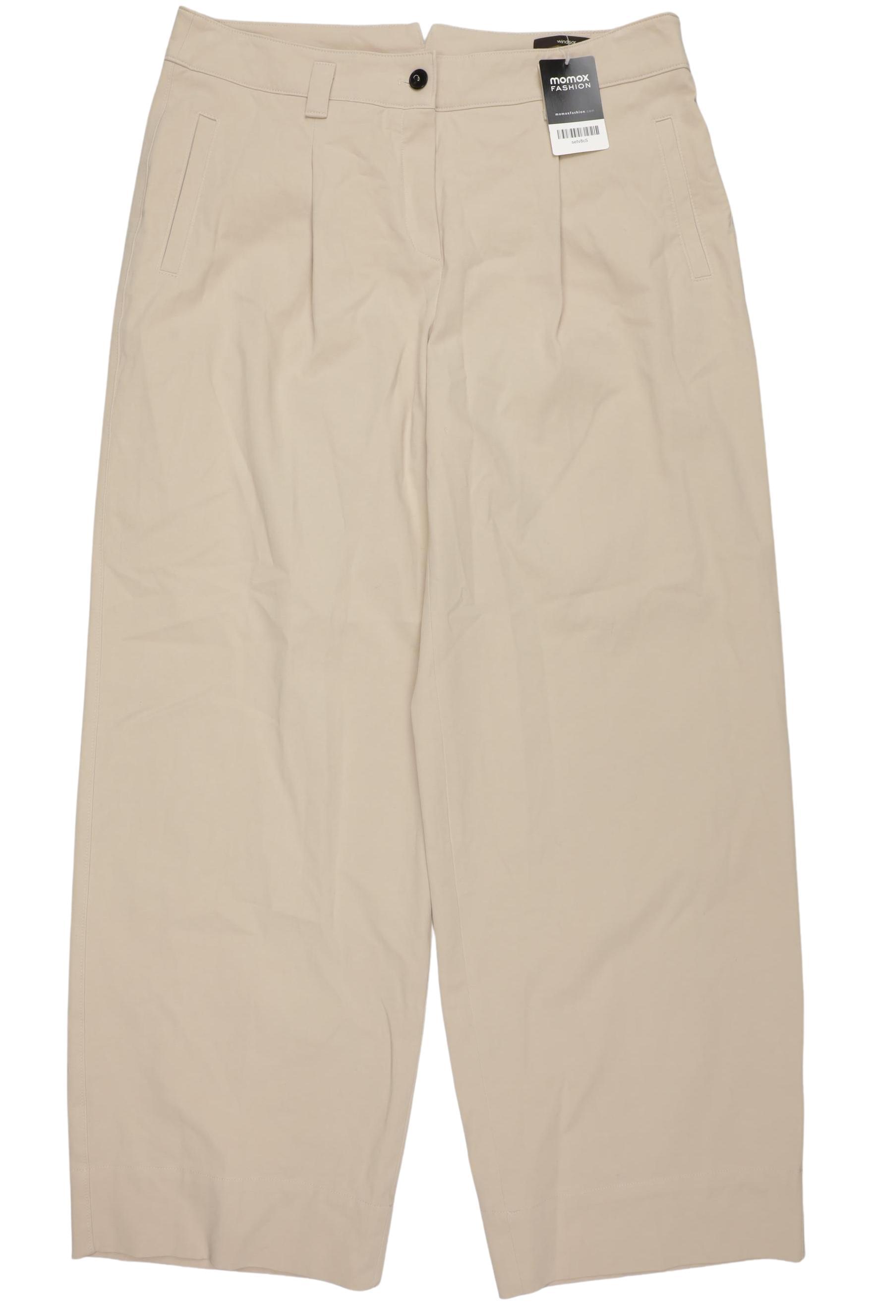 

windsor. Damen Stoffhose, beige, Gr. 44
