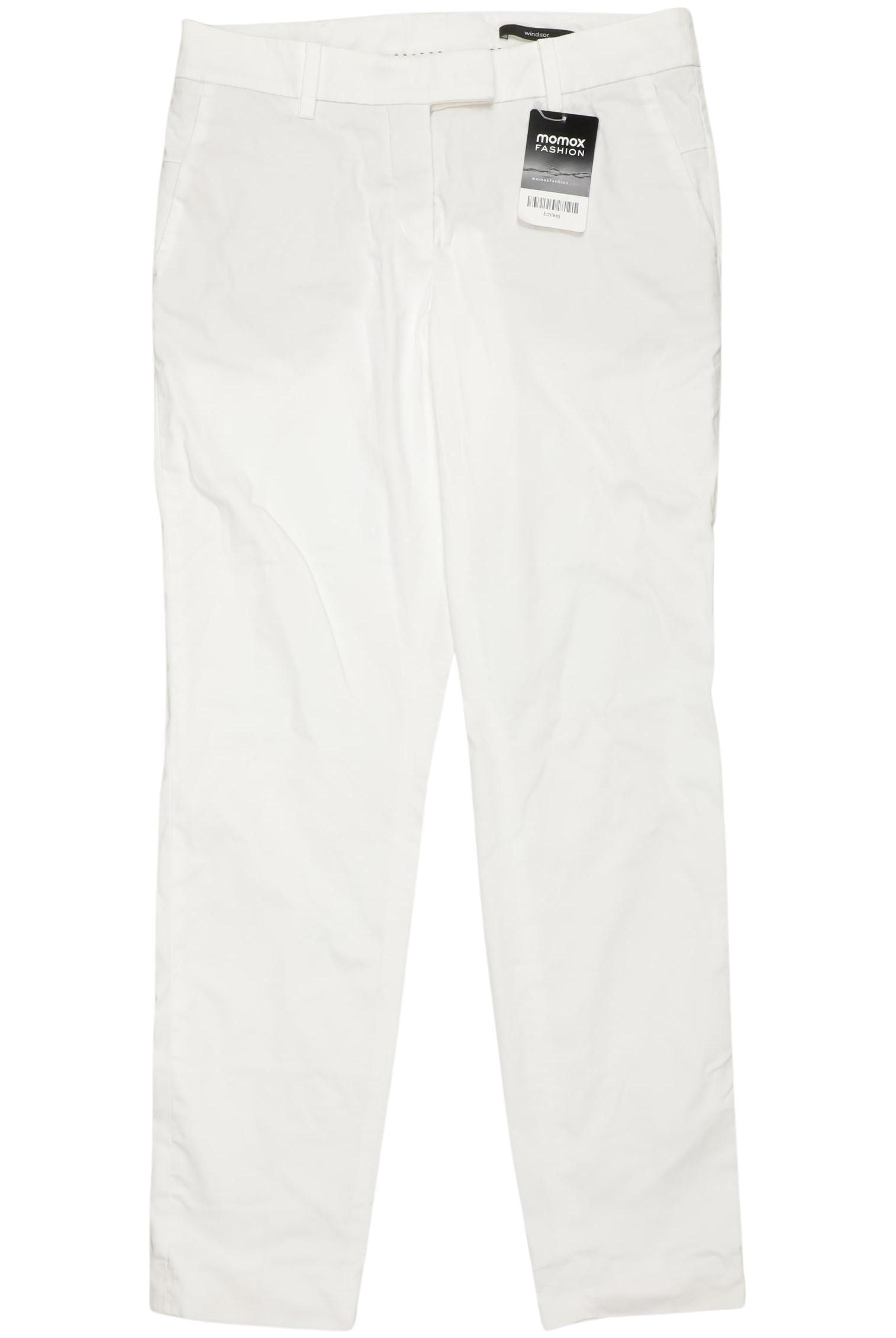 

windsor. Damen Stoffhose, weiß, Gr. 34