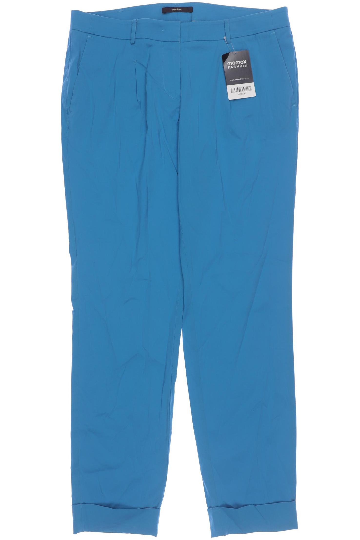 

windsor. Damen Stoffhose, blau, Gr. 36