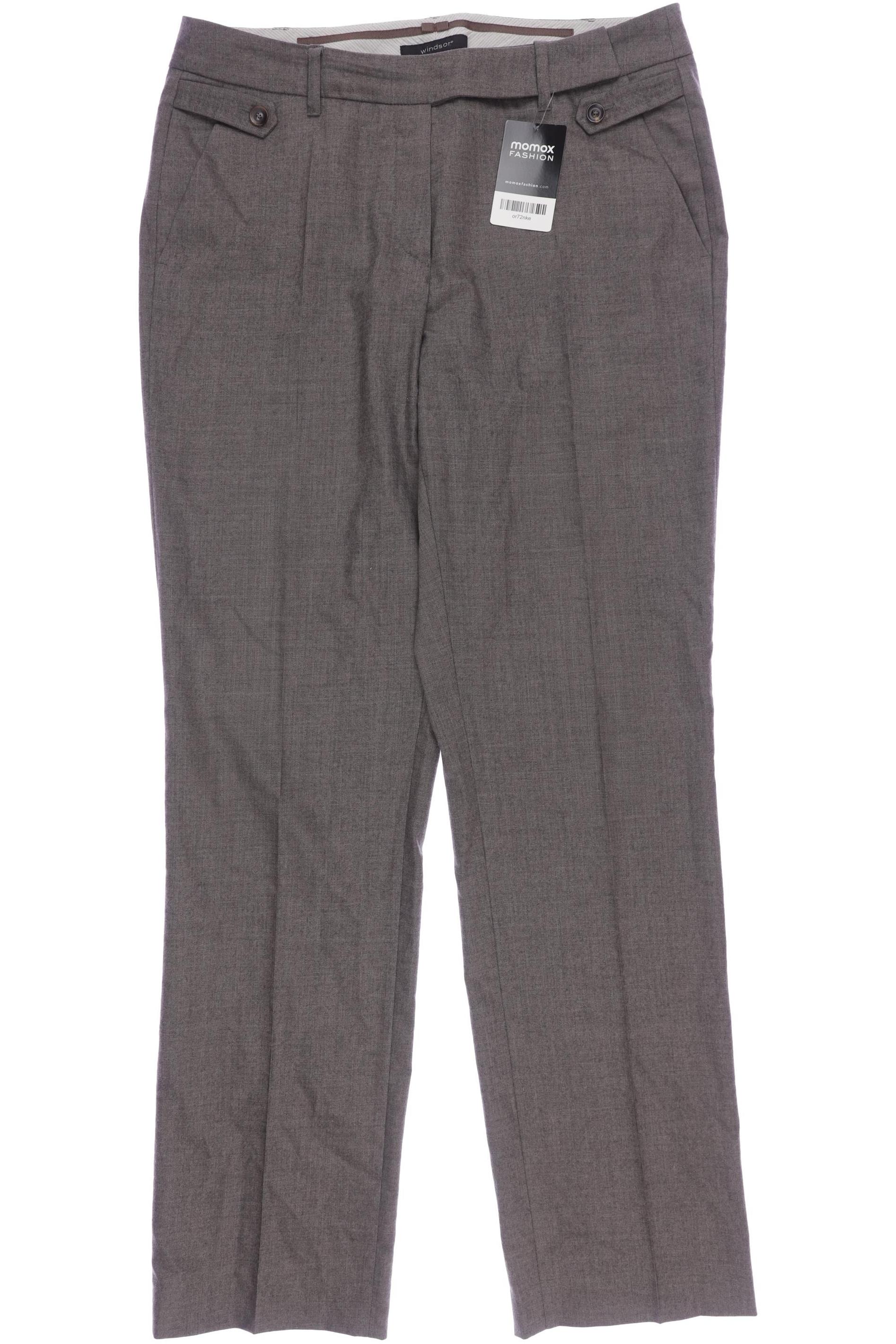 

windsor. Damen Stoffhose, grau, Gr. 40