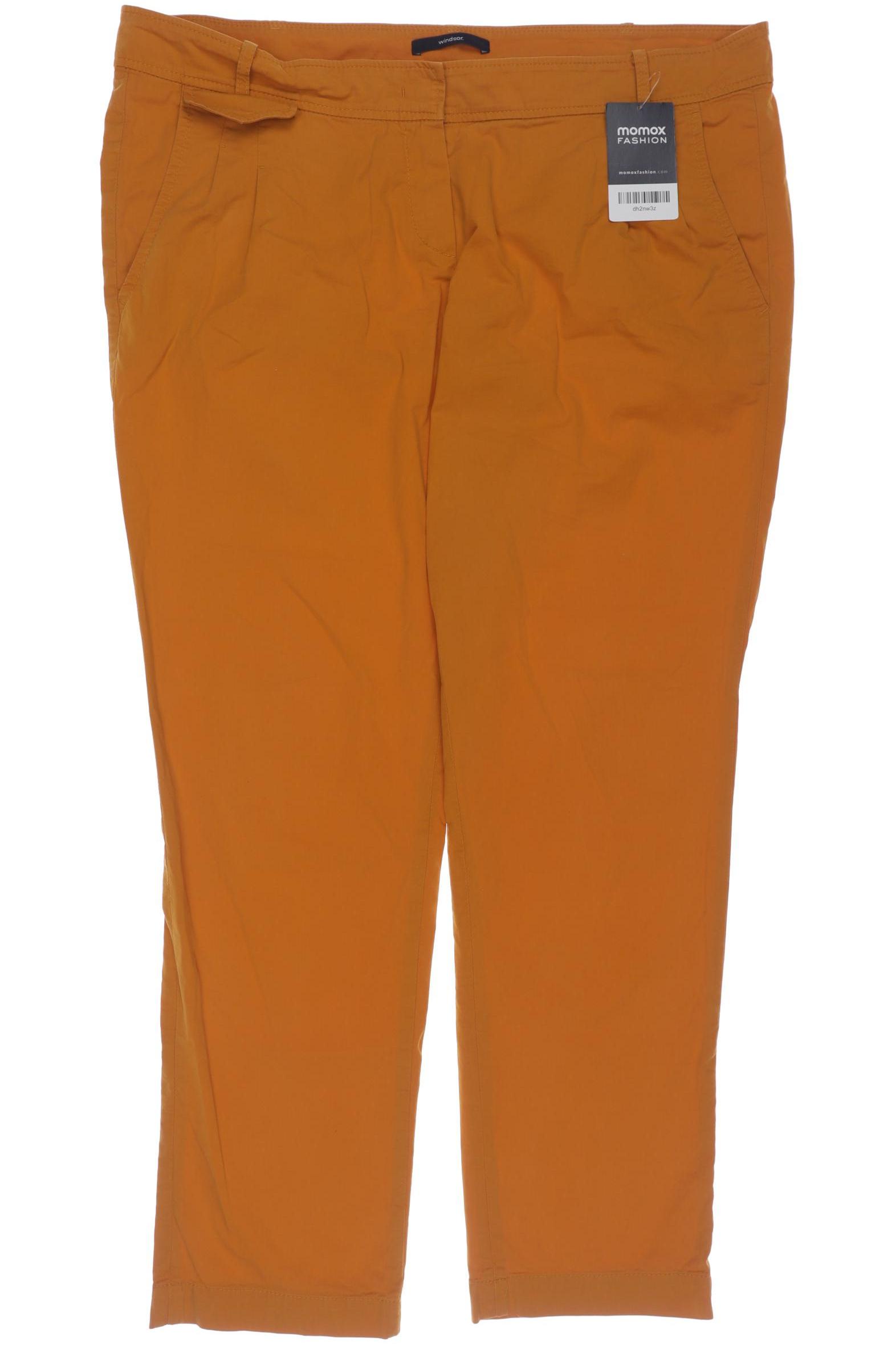 

windsor. Damen Stoffhose, orange, Gr. 42