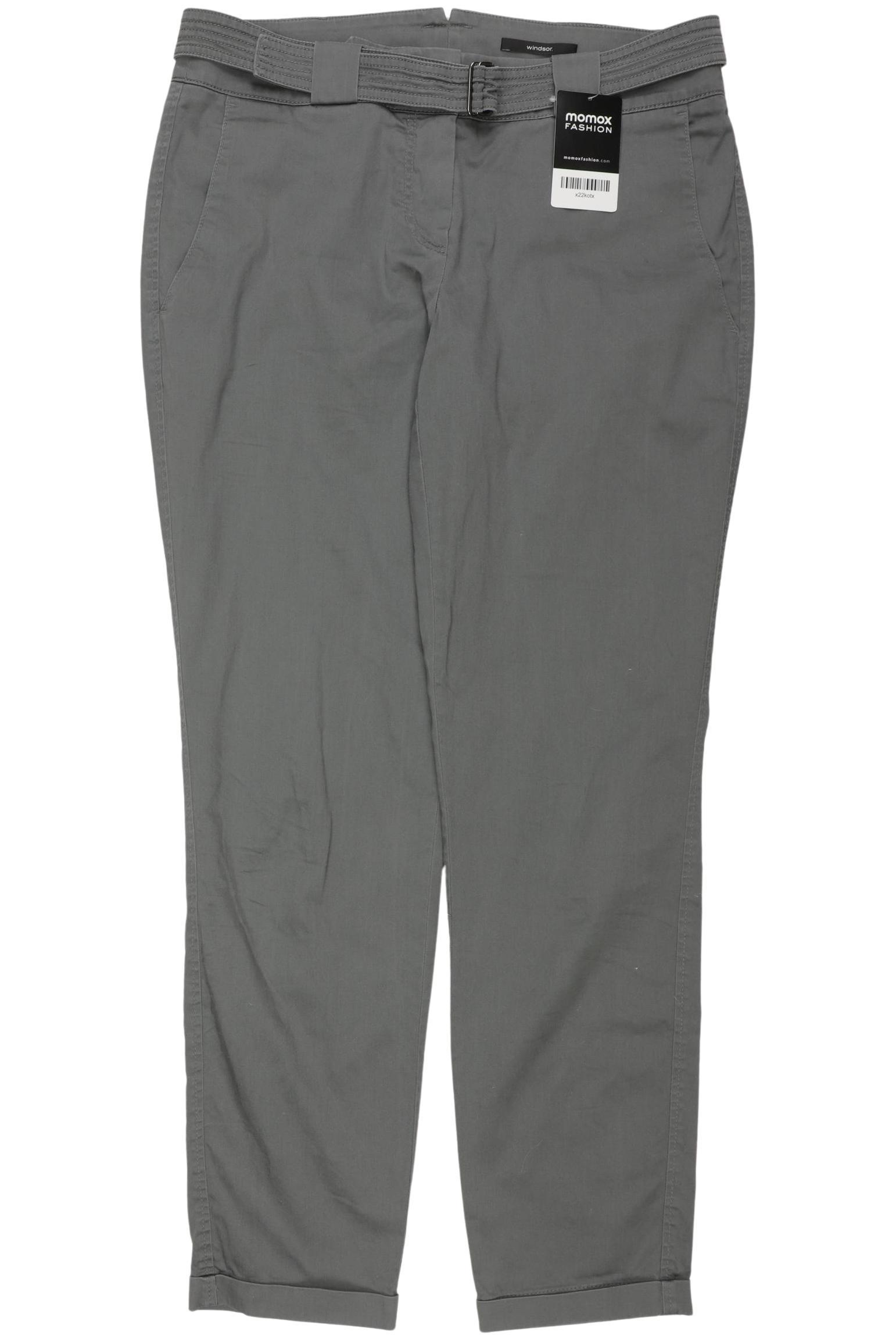 

windsor. Damen Stoffhose, grau, Gr. 36