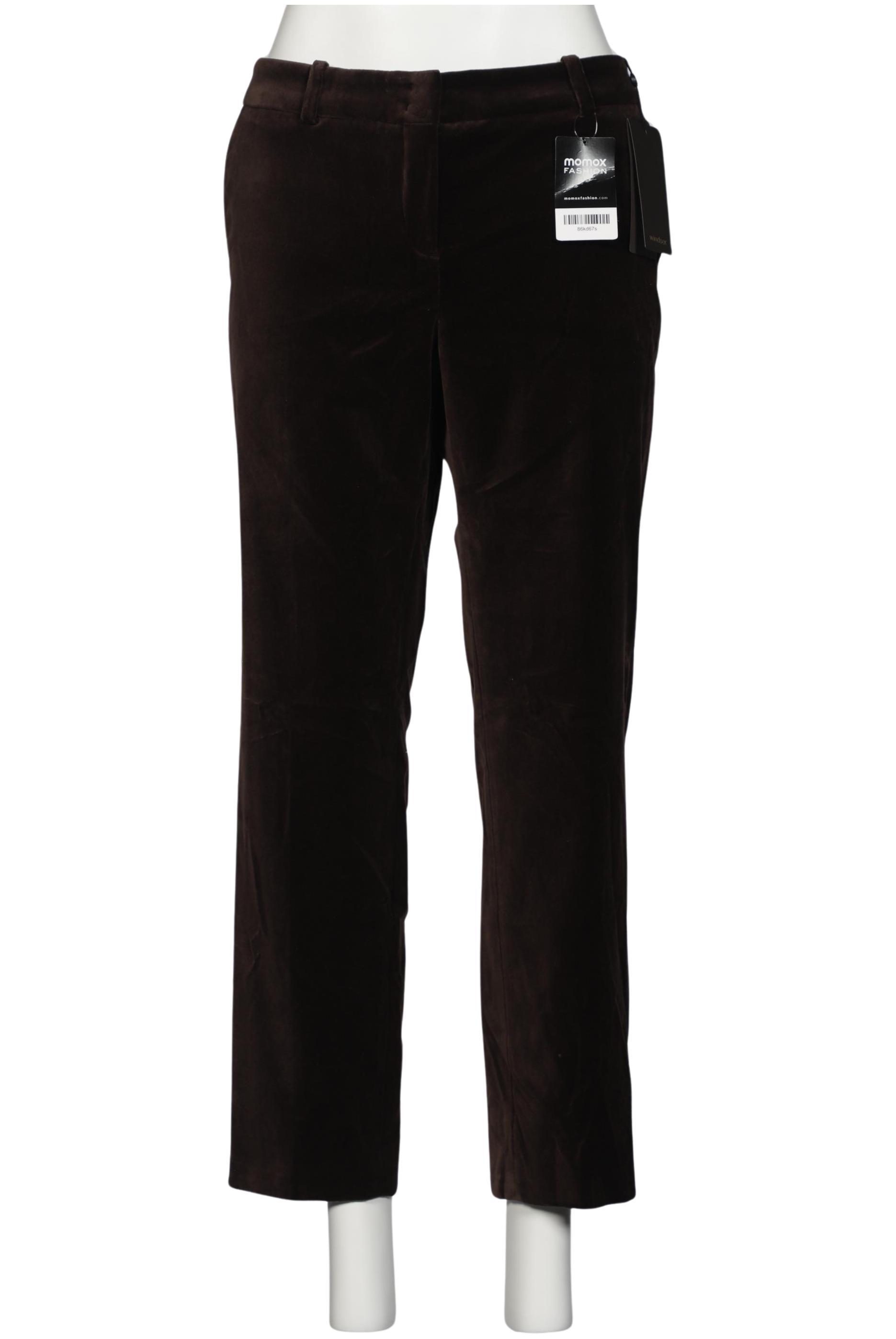 

windsor. Damen Stoffhose, braun, Gr. 42
