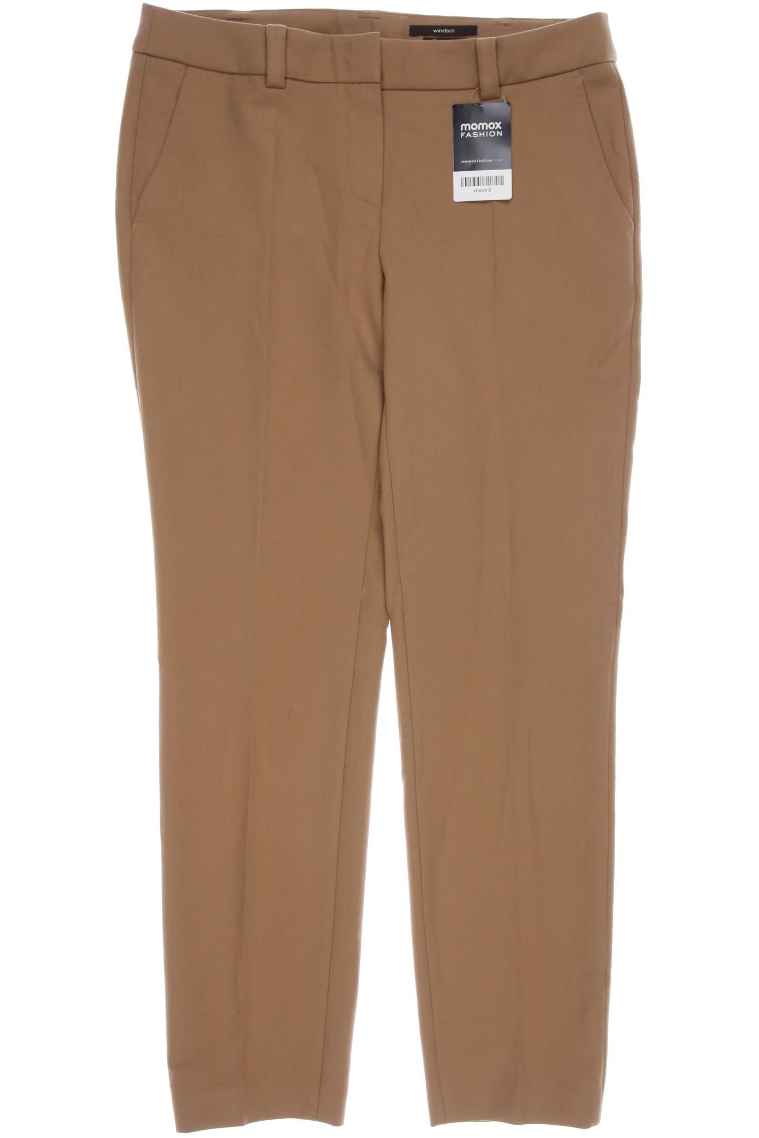 

windsor. Damen Stoffhose, beige, Gr. 38