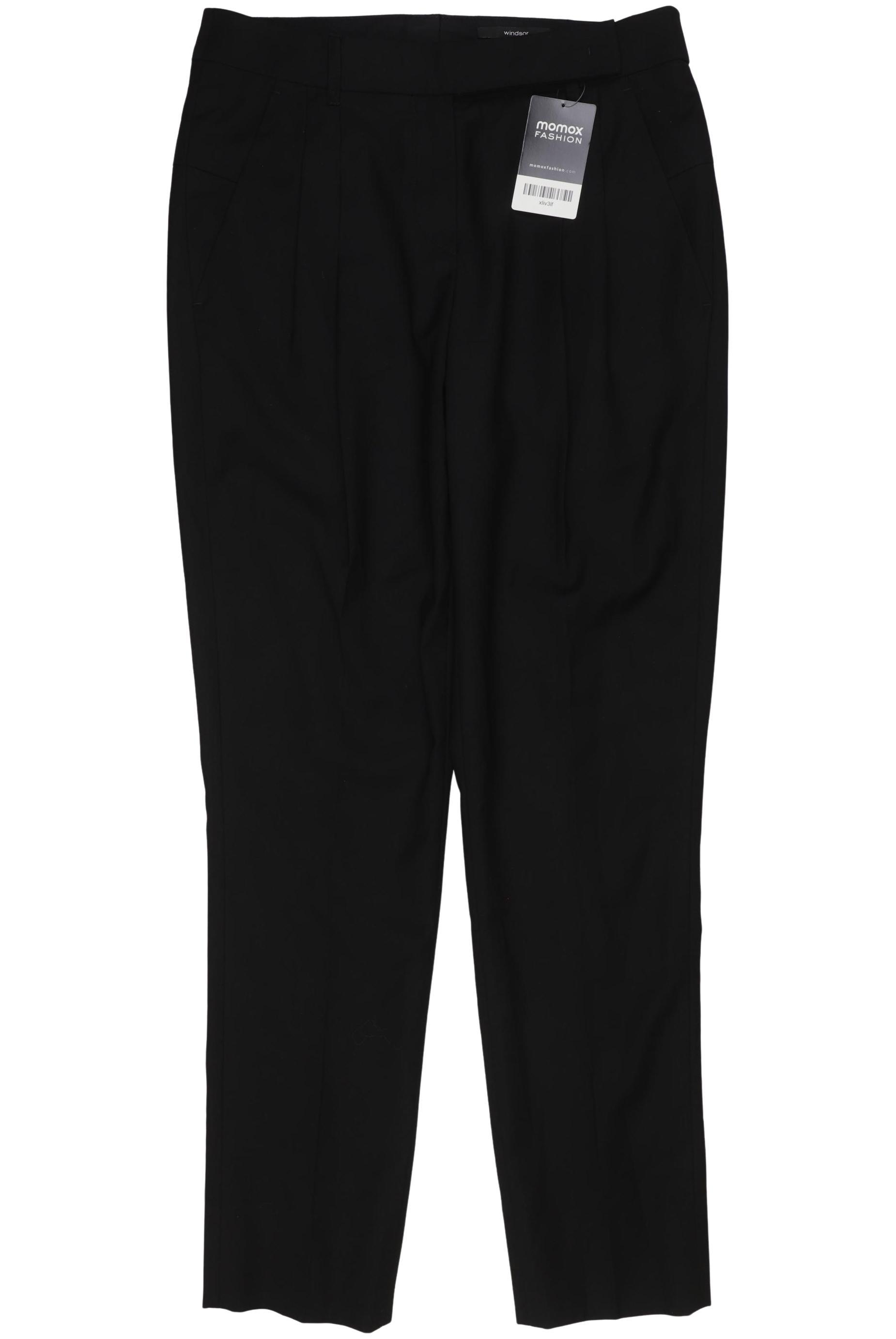 

windsor. Damen Stoffhose, schwarz, Gr. 34