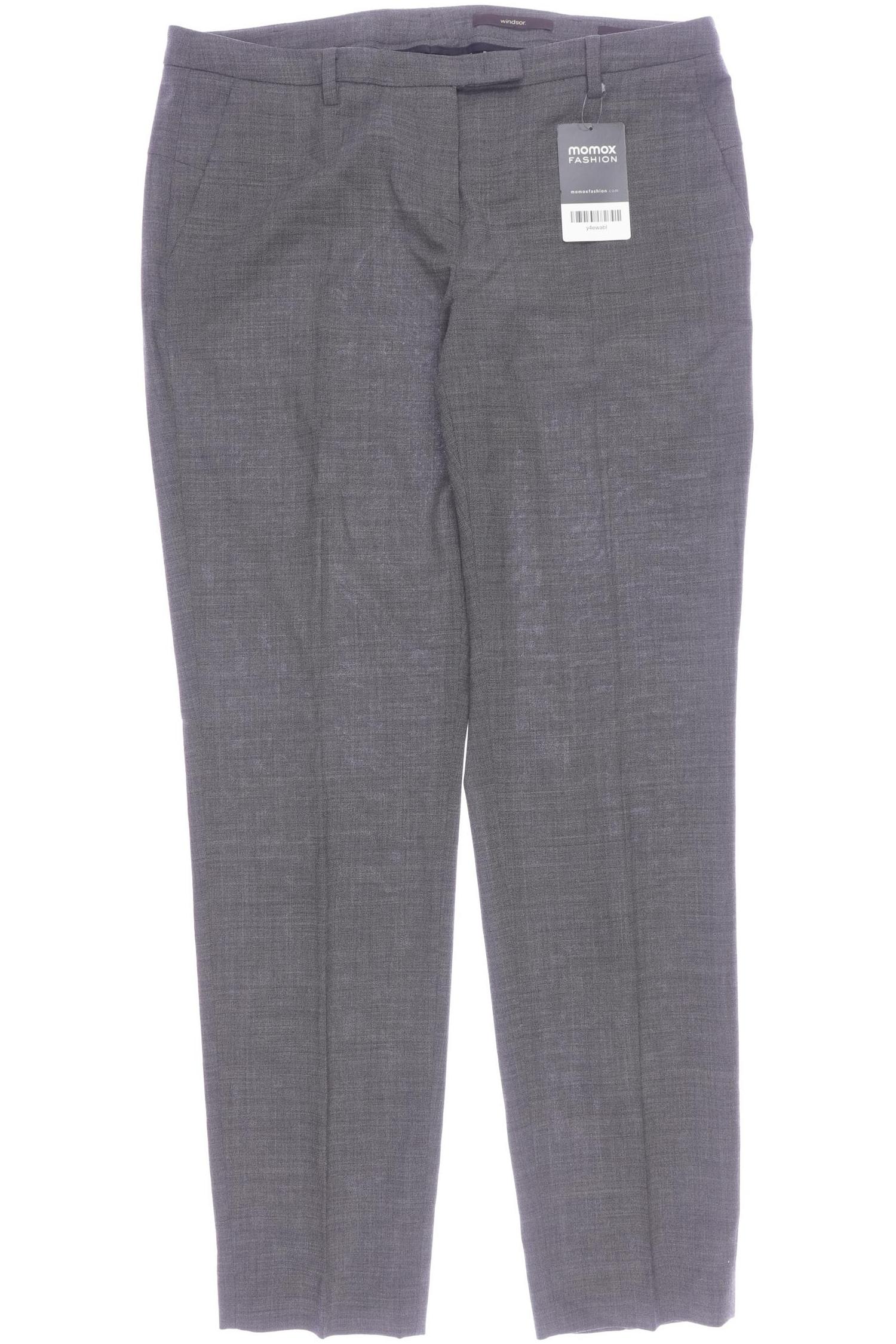 

windsor. Damen Stoffhose, grau, Gr. 38