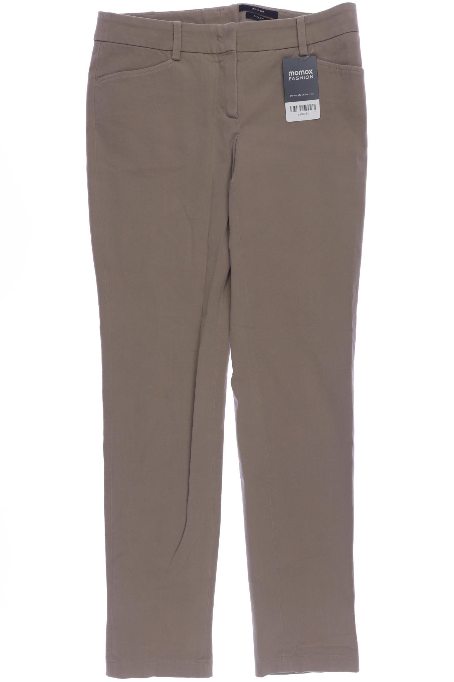 

windsor. Damen Stoffhose, beige, Gr. 34