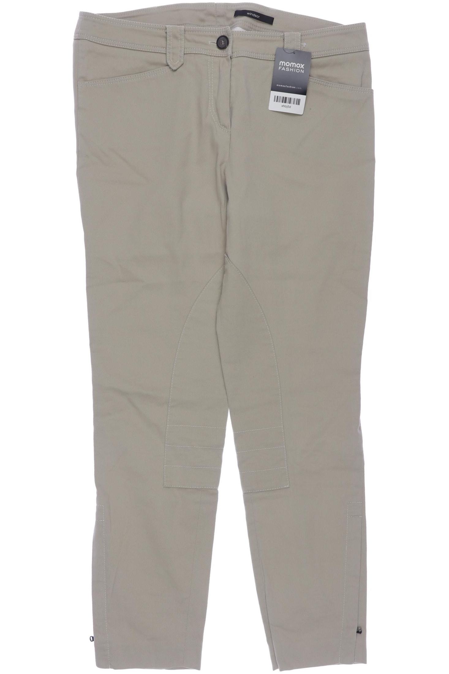 

windsor. Damen Stoffhose, beige, Gr. 38