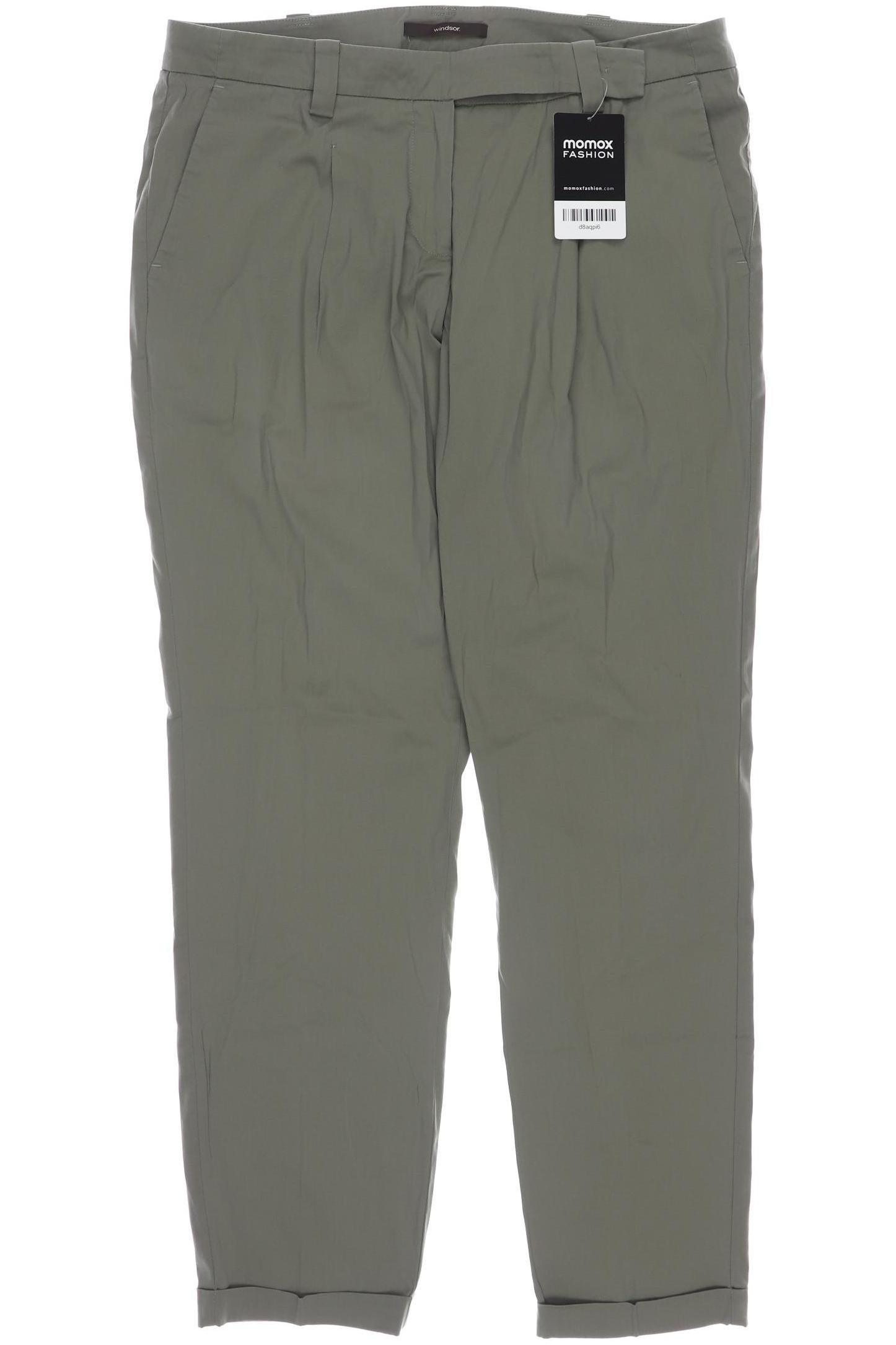 

windsor. Damen Stoffhose, grün, Gr. 36