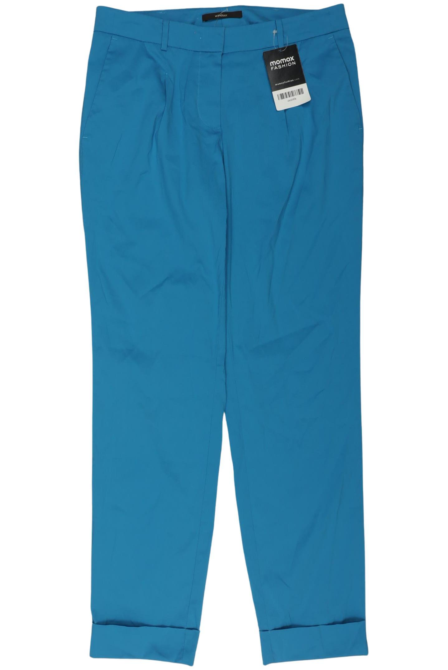 

windsor. Damen Stoffhose, blau, Gr. 34