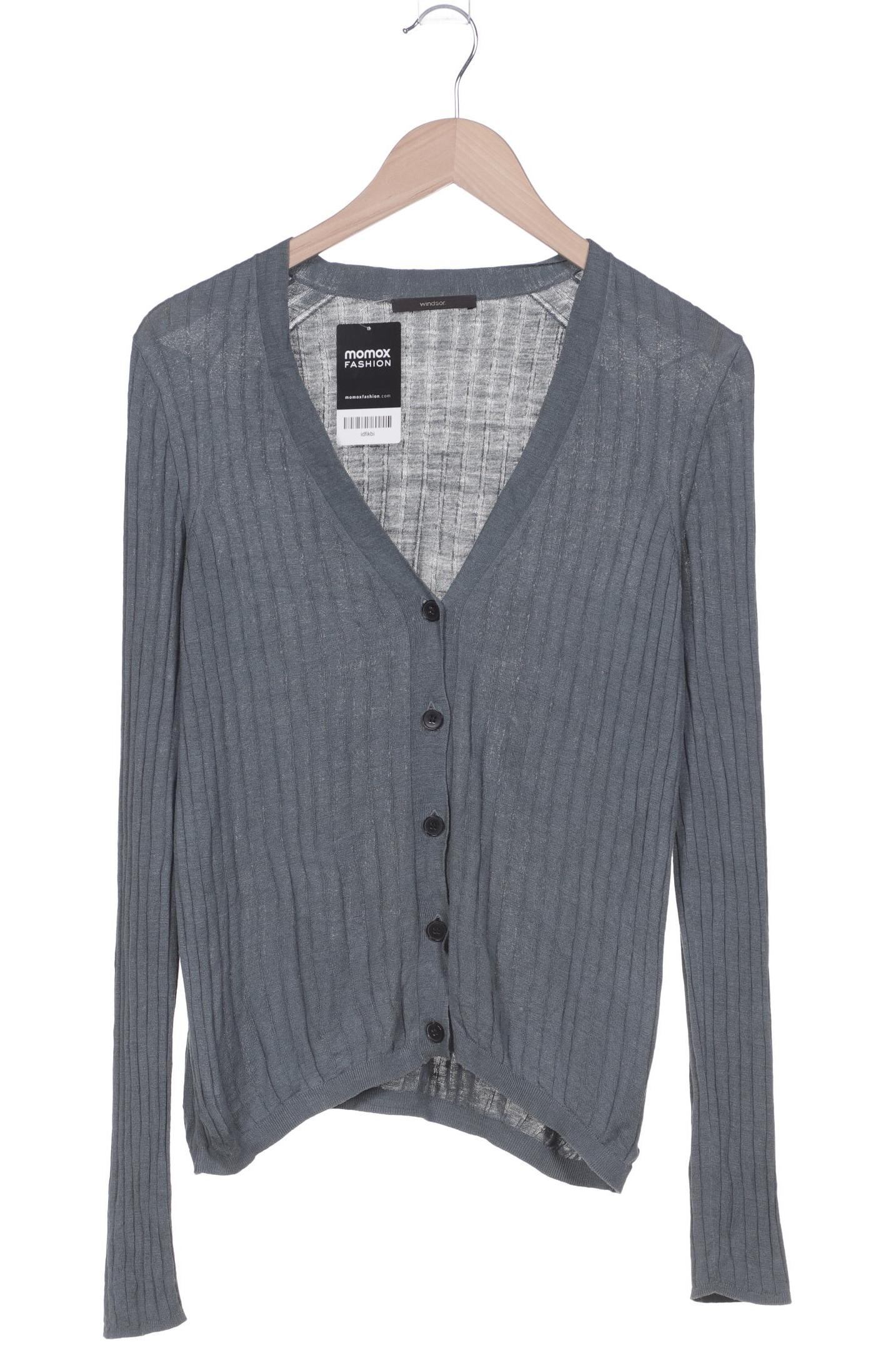 

windsor. Damen Strickjacke, türkis, Gr. 38