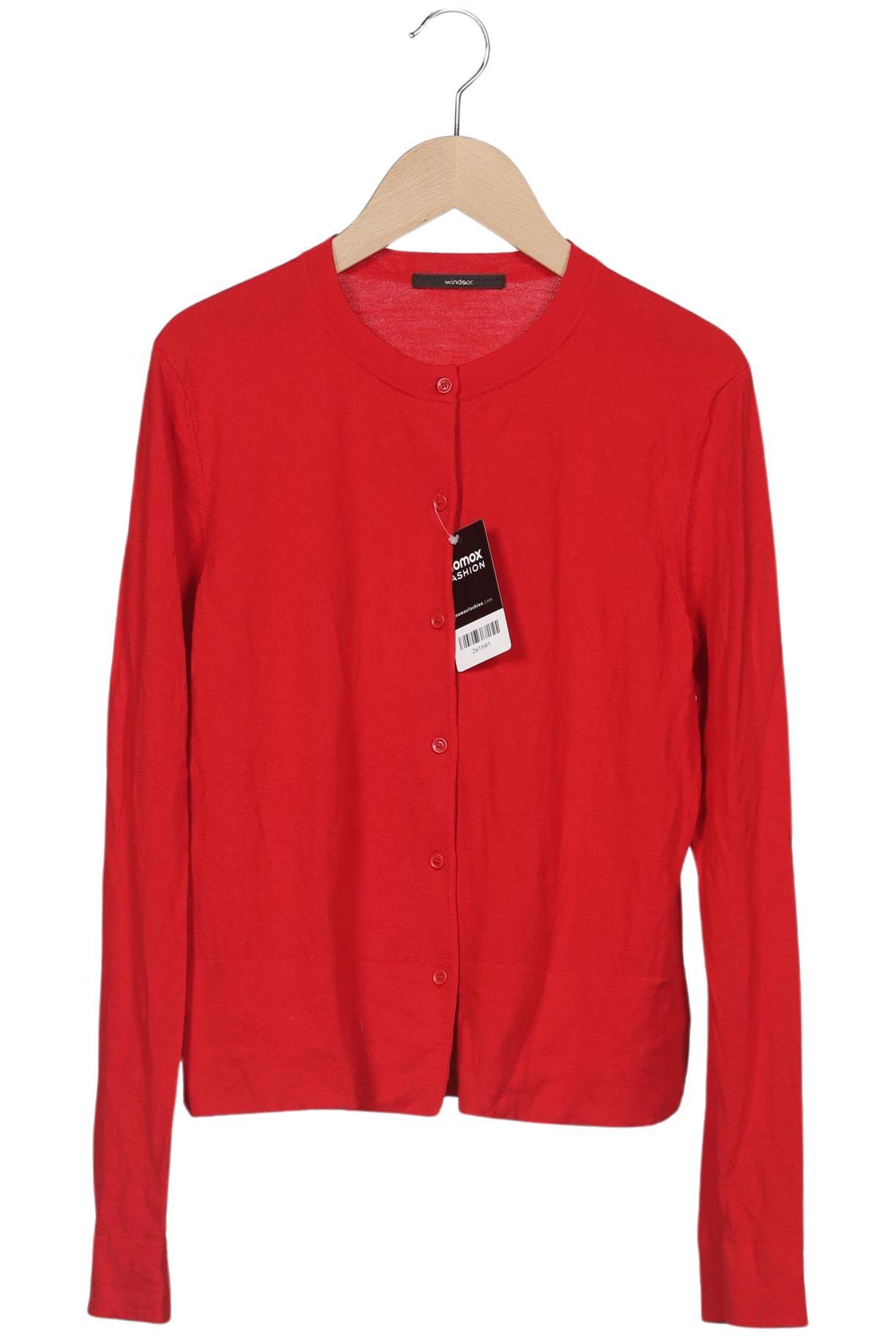 

windsor. Damen Strickjacke, rot, Gr. 38