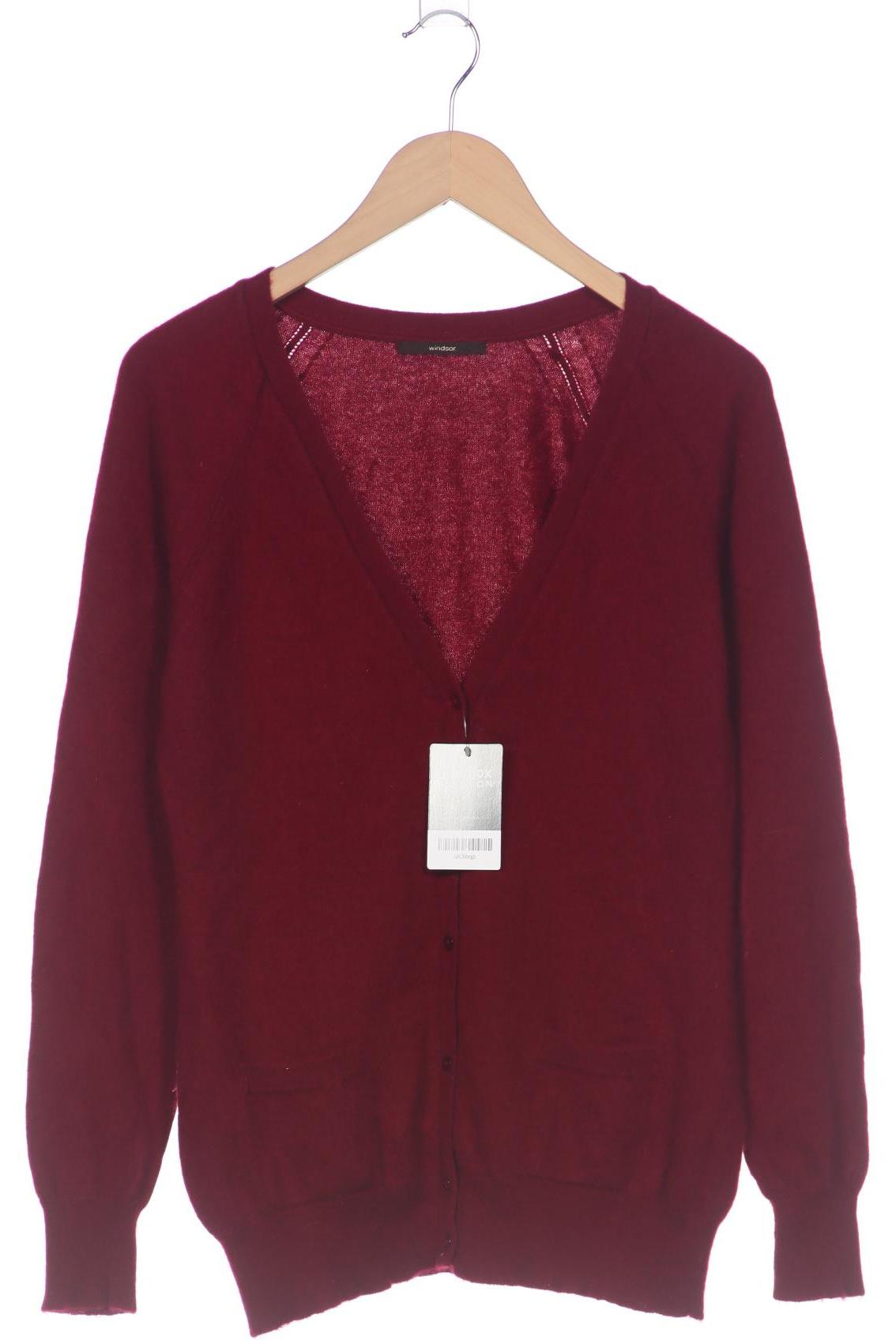 

windsor. Damen Strickjacke, bordeaux, Gr. 38