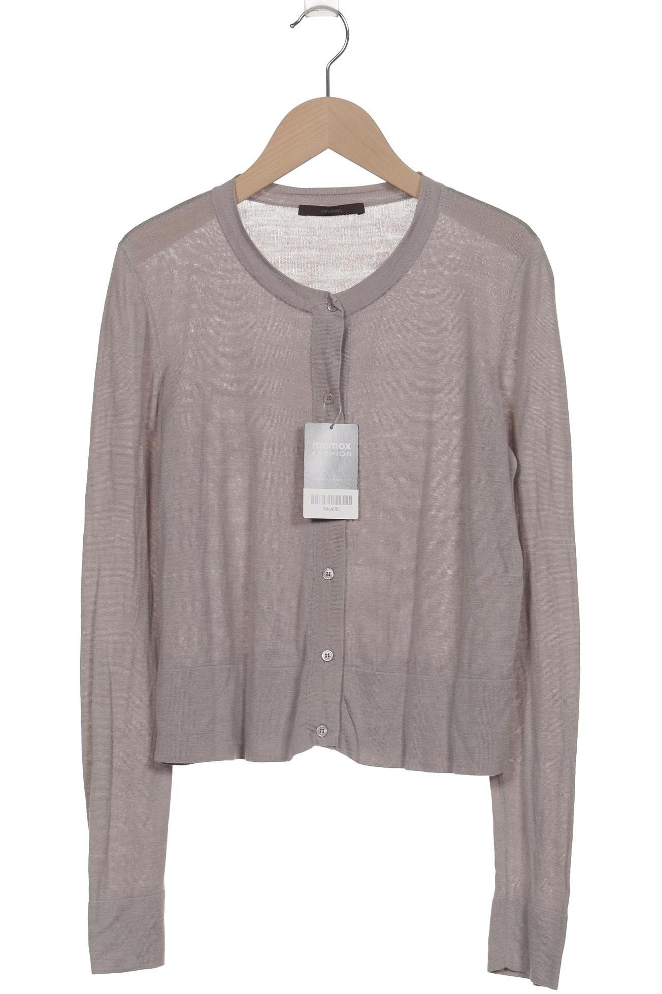 

windsor. Damen Strickjacke, grau, Gr. 36