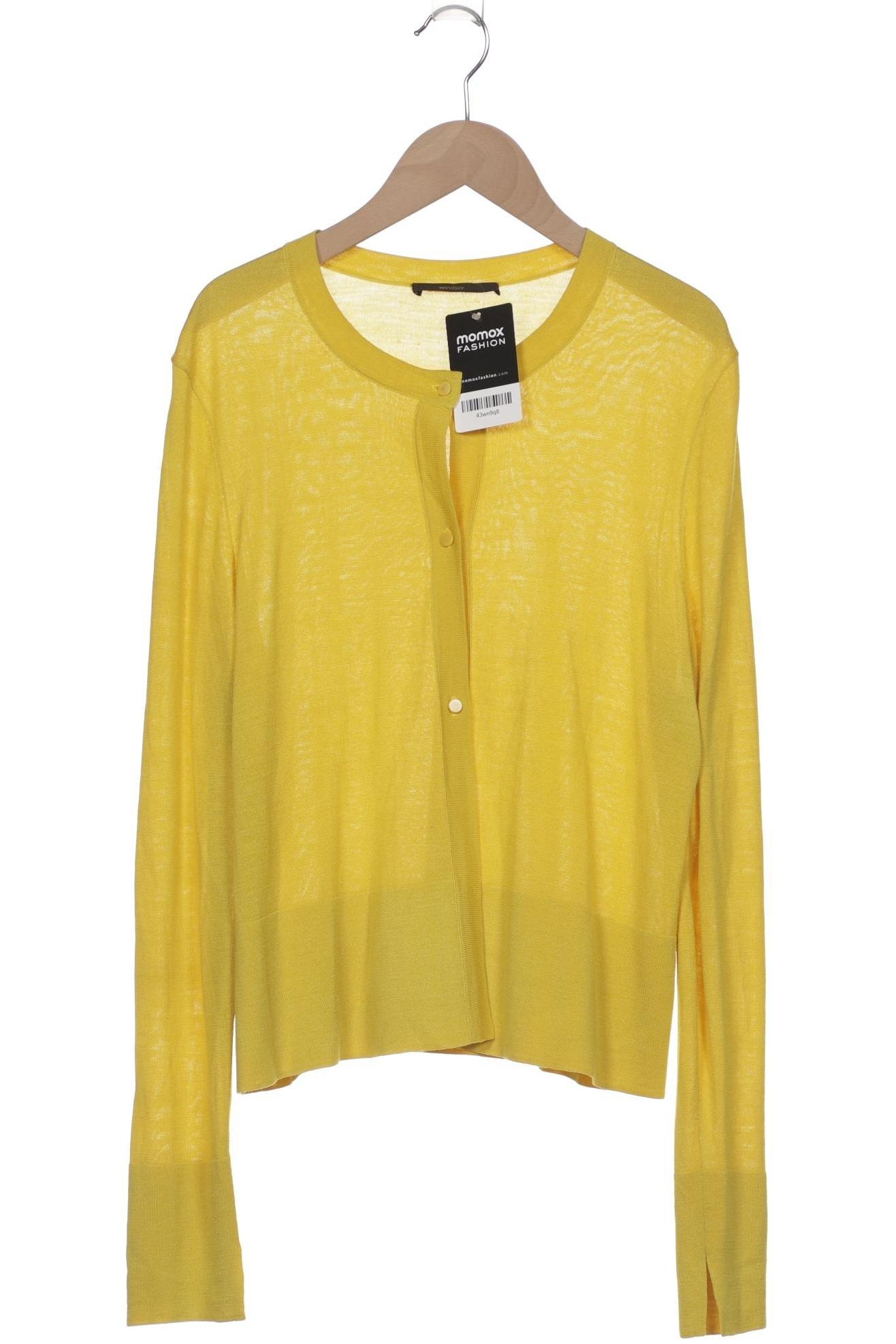 

windsor. Damen Strickjacke, gelb, Gr. 38
