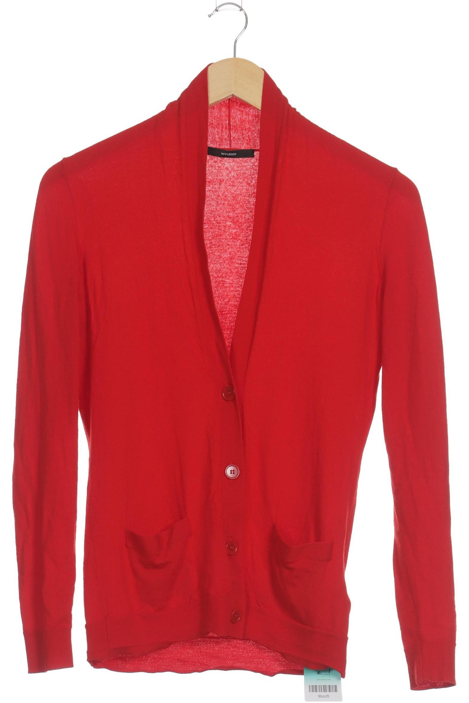 

windsor. Damen Strickjacke, rot, Gr. 36