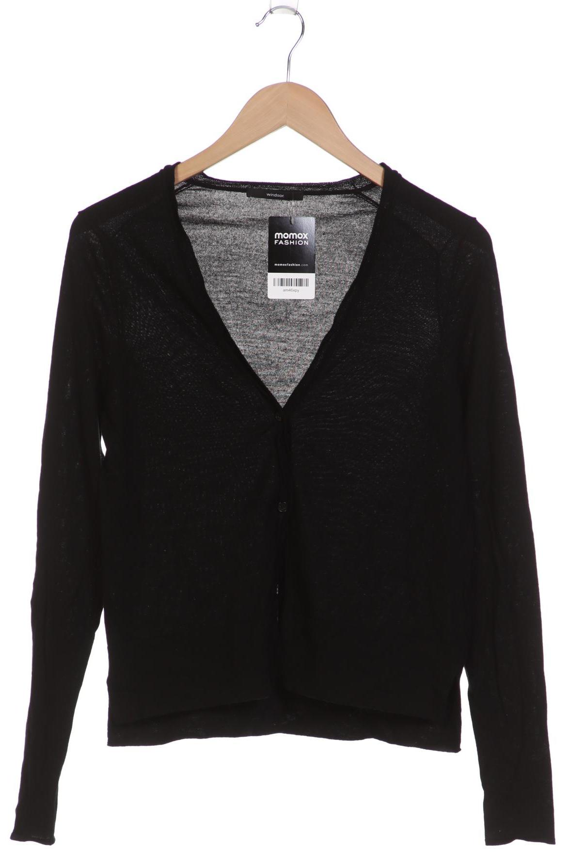 

windsor. Damen Strickjacke, schwarz, Gr. 38