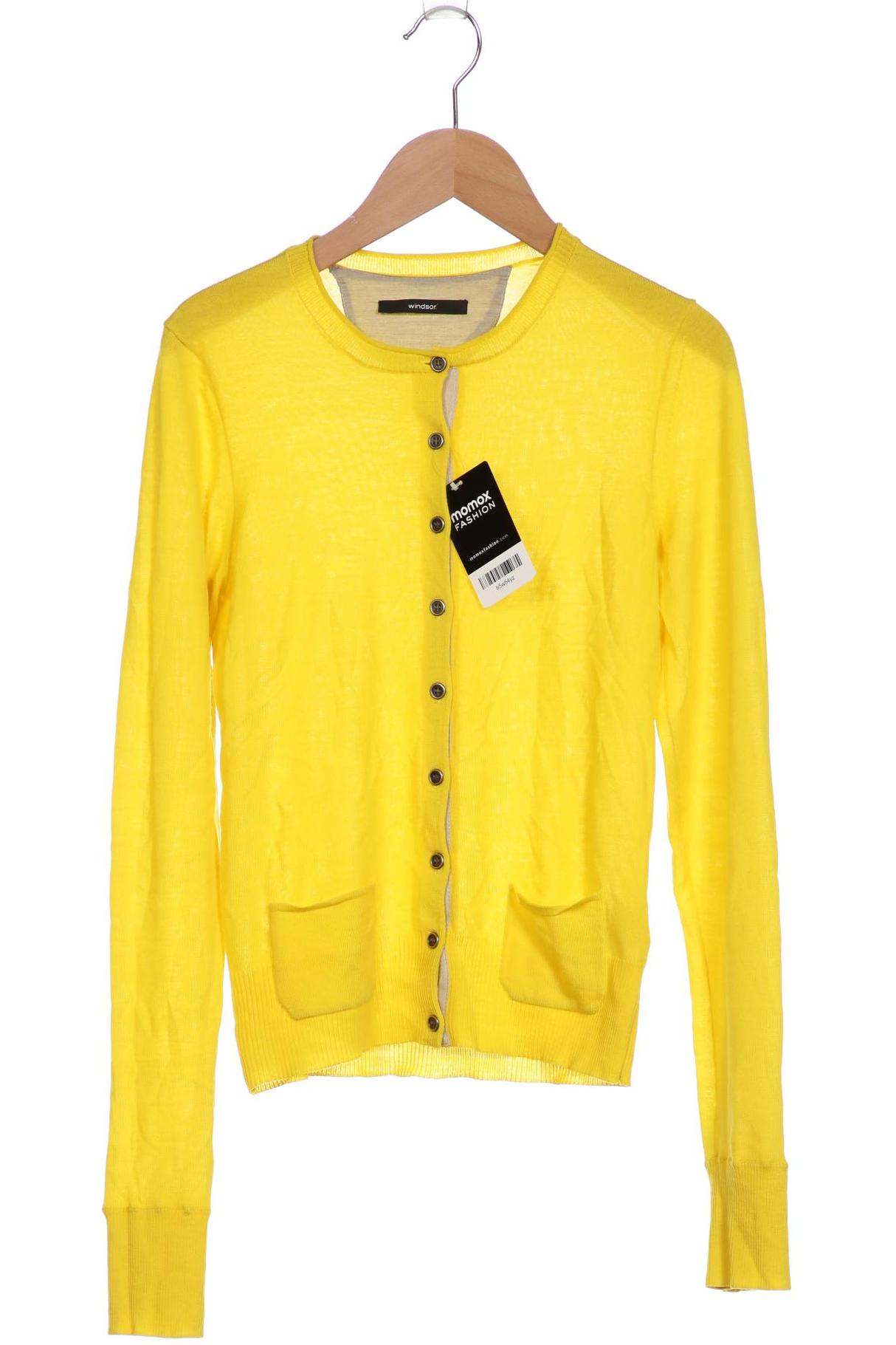 

windsor. Damen Strickjacke, gelb, Gr. 34