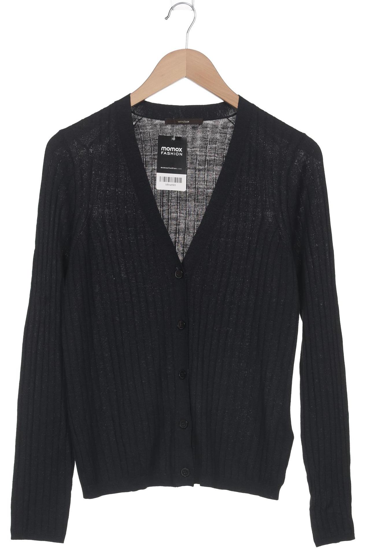 

windsor. Damen Strickjacke, schwarz, Gr. 36