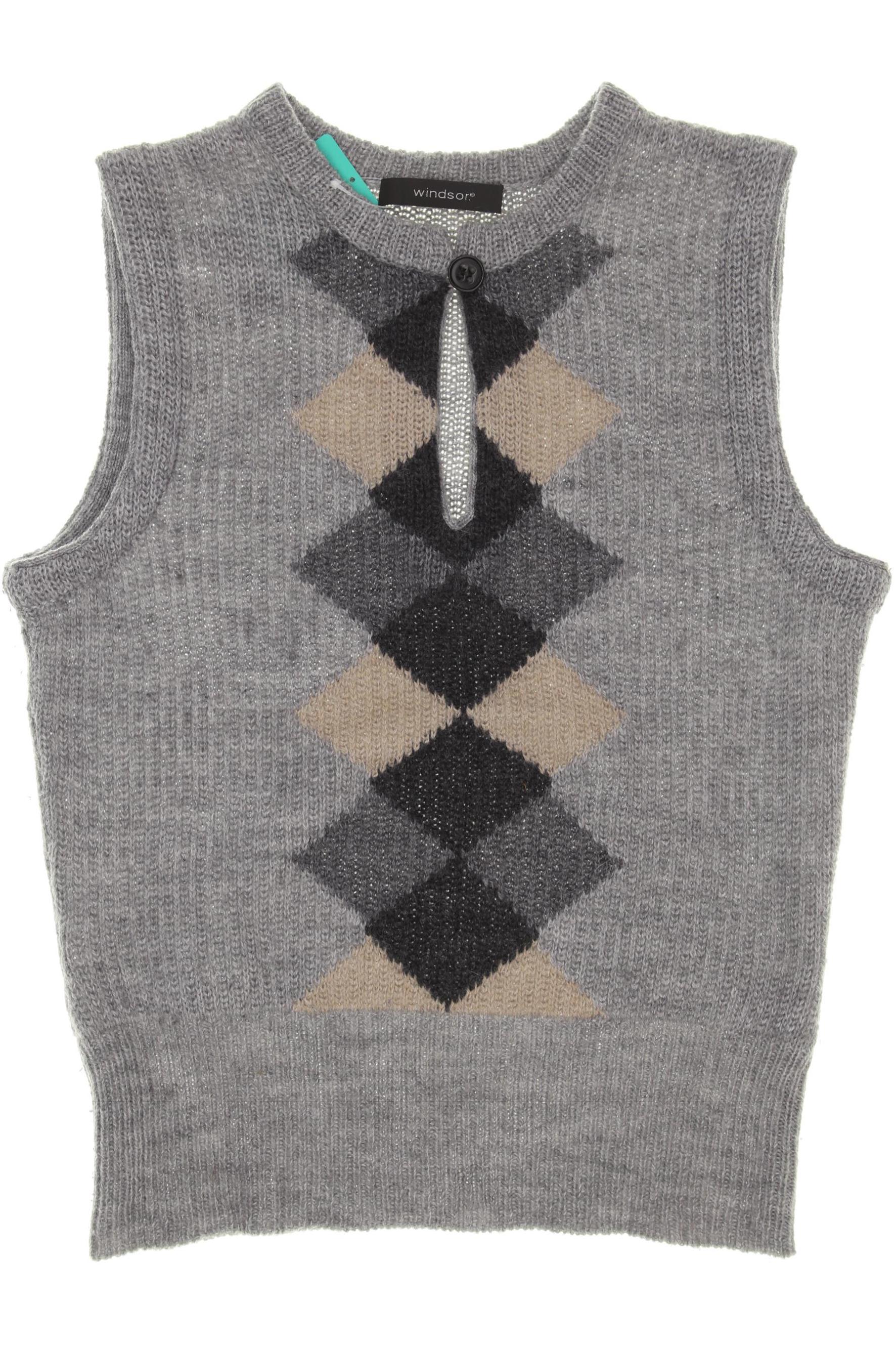 

windsor. Damen Pullover, grau, Gr. 36
