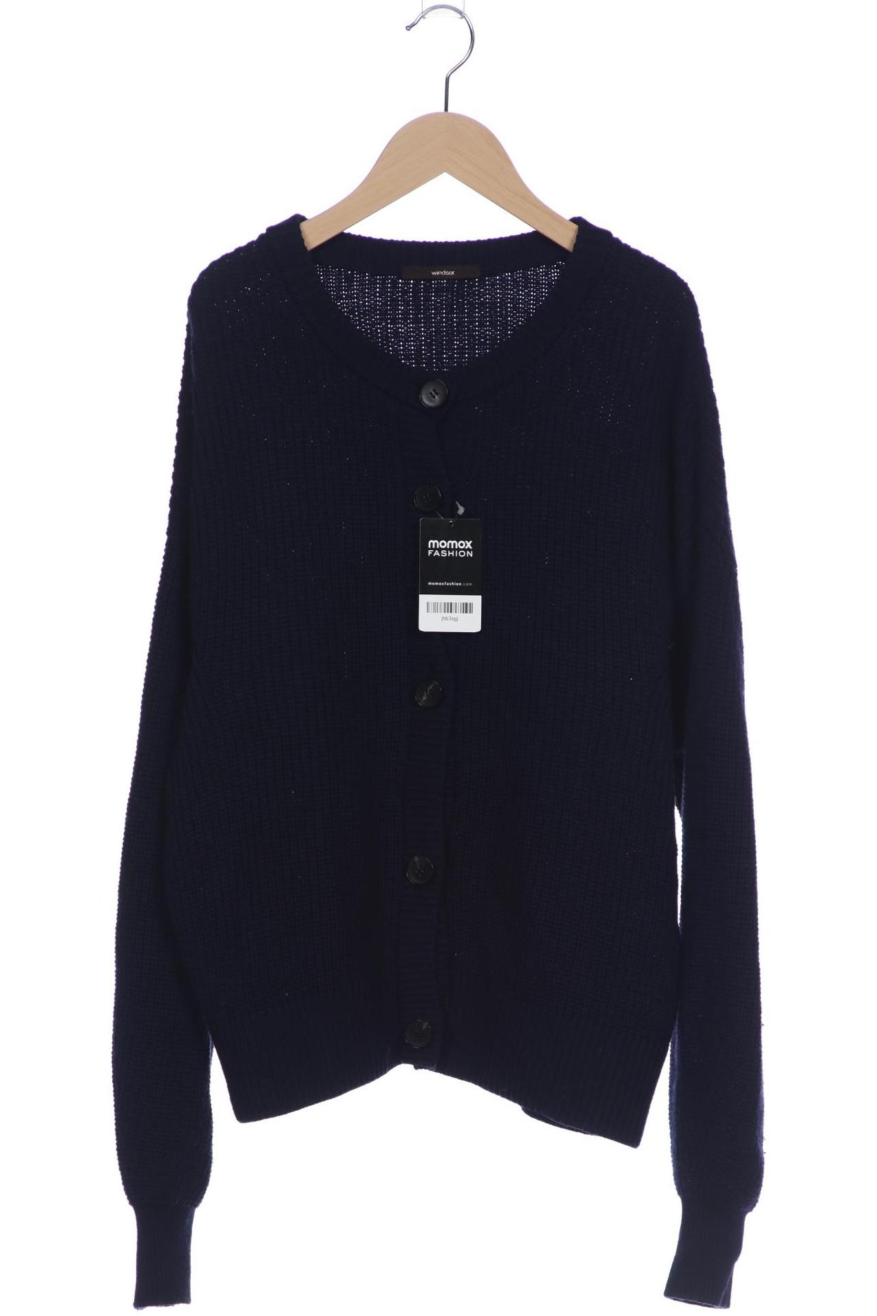 

windsor. Damen Strickjacke, marineblau, Gr. 48
