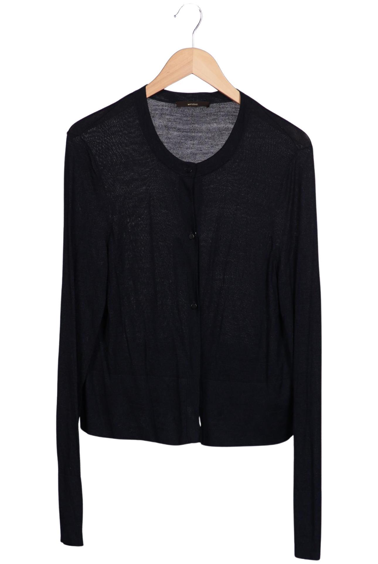 

windsor. Damen Strickjacke, schwarz, Gr. 44